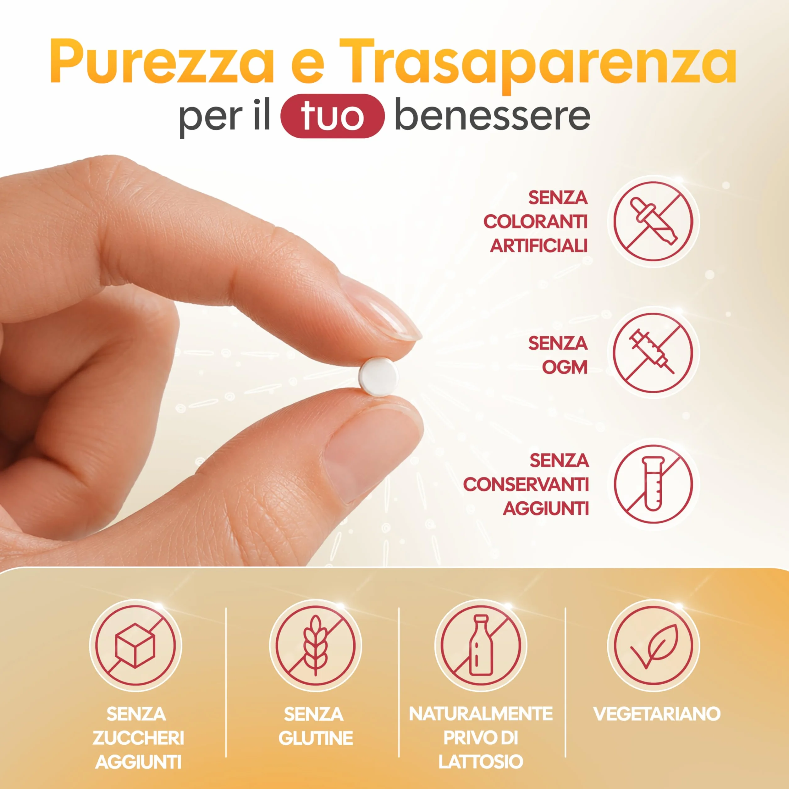 PREZZOLANCIO Vitamina D3 2000 UI – MAXI Formato 500 Micro-Compresse, Integratore di Vitamina D Colecalciferolo Pura Alto Dosaggio, Supporto per il Sistema Immunitario, Ossa e Muscoli,Facile da Assumer