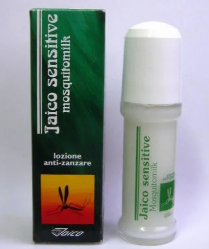 Jaico sensitive antizanzare vasetto vetro latte 50ml