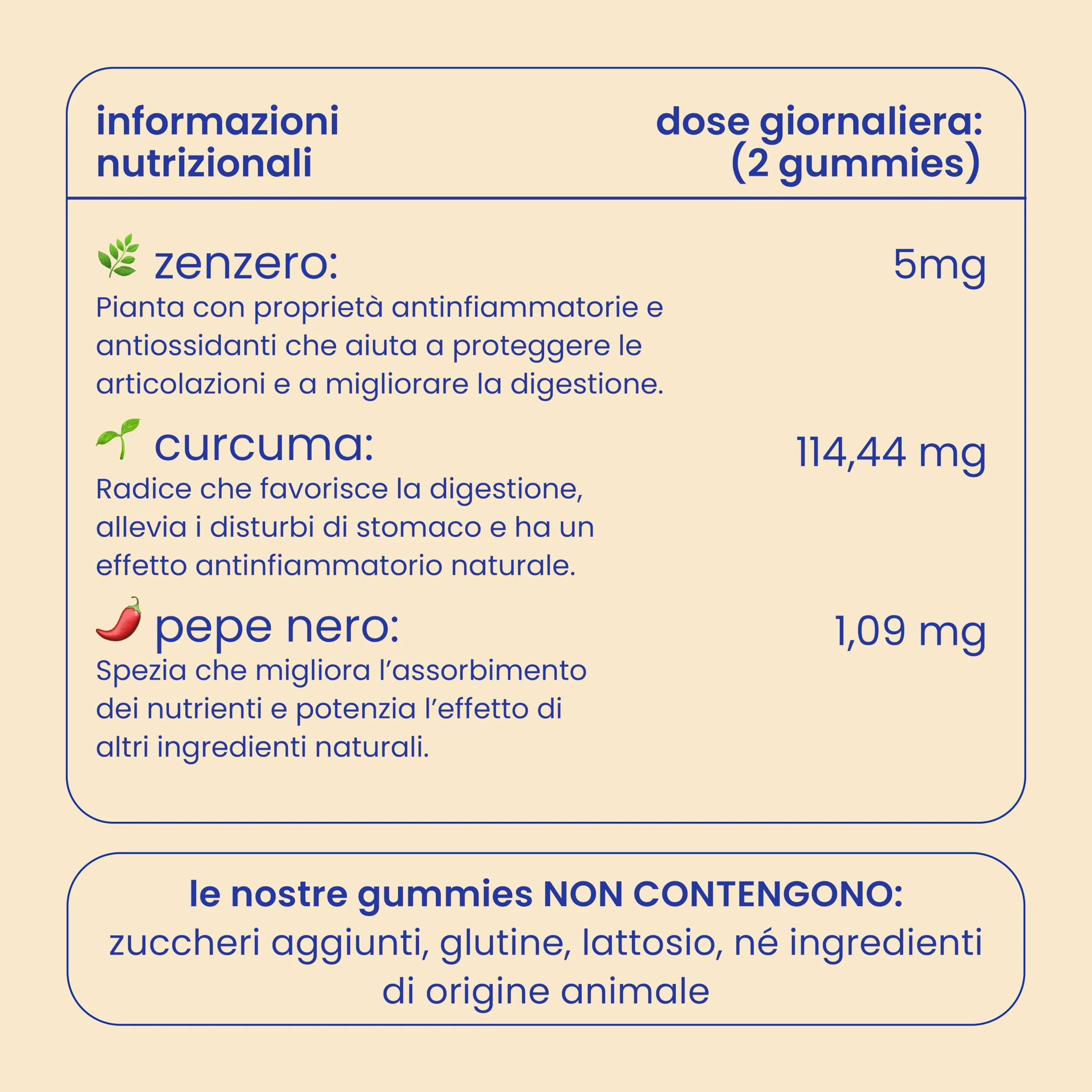 Jelly Pills Gommose Curcuma Zenzero Pepe Nero 70 Gummies Vegane Senza Zuccheri Aggiunti Gusto Arancia Naturale Salute Digestiva