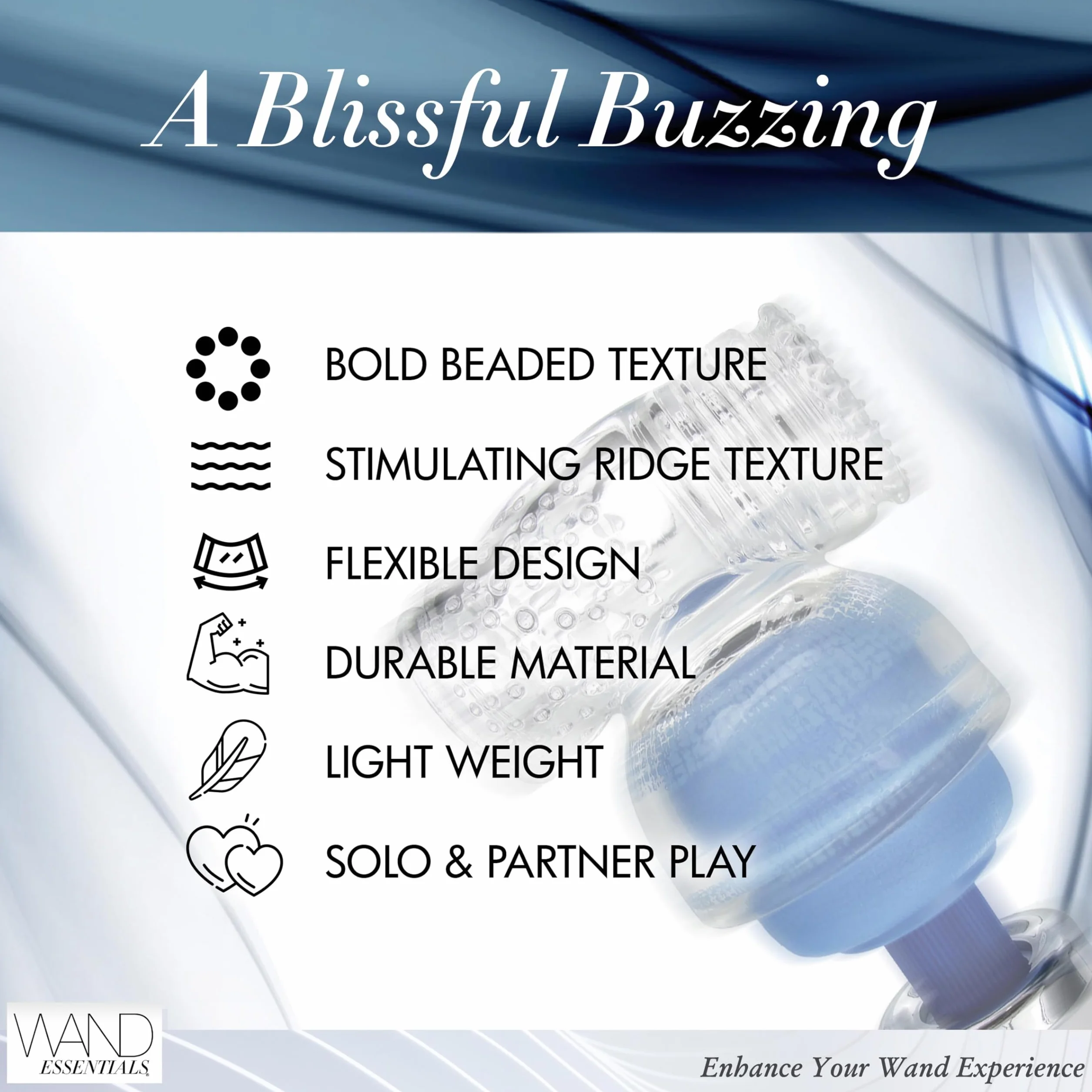 Wand Essentials Hummingbird Waving Clear
