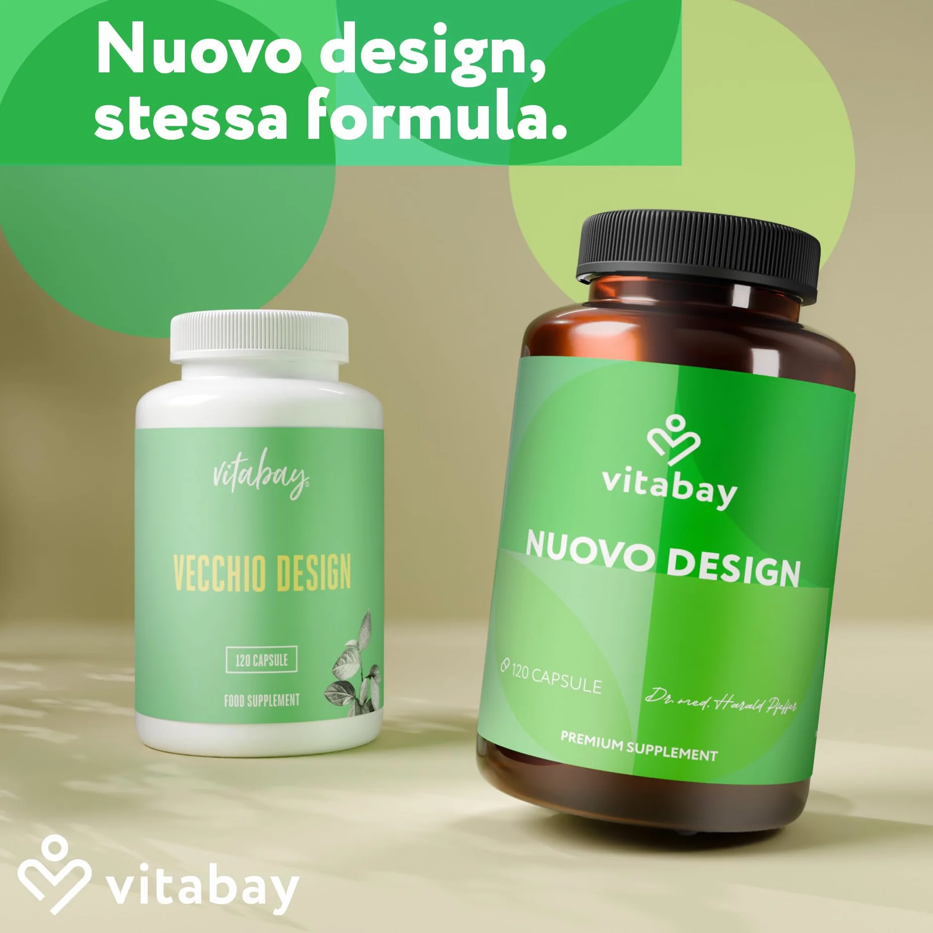 Vitabay Panax Ginseng Rosso 600 mg 120 Capsule Vegane Standardizzato 20% Ginsenosidi Vero Ginseng Coreano
