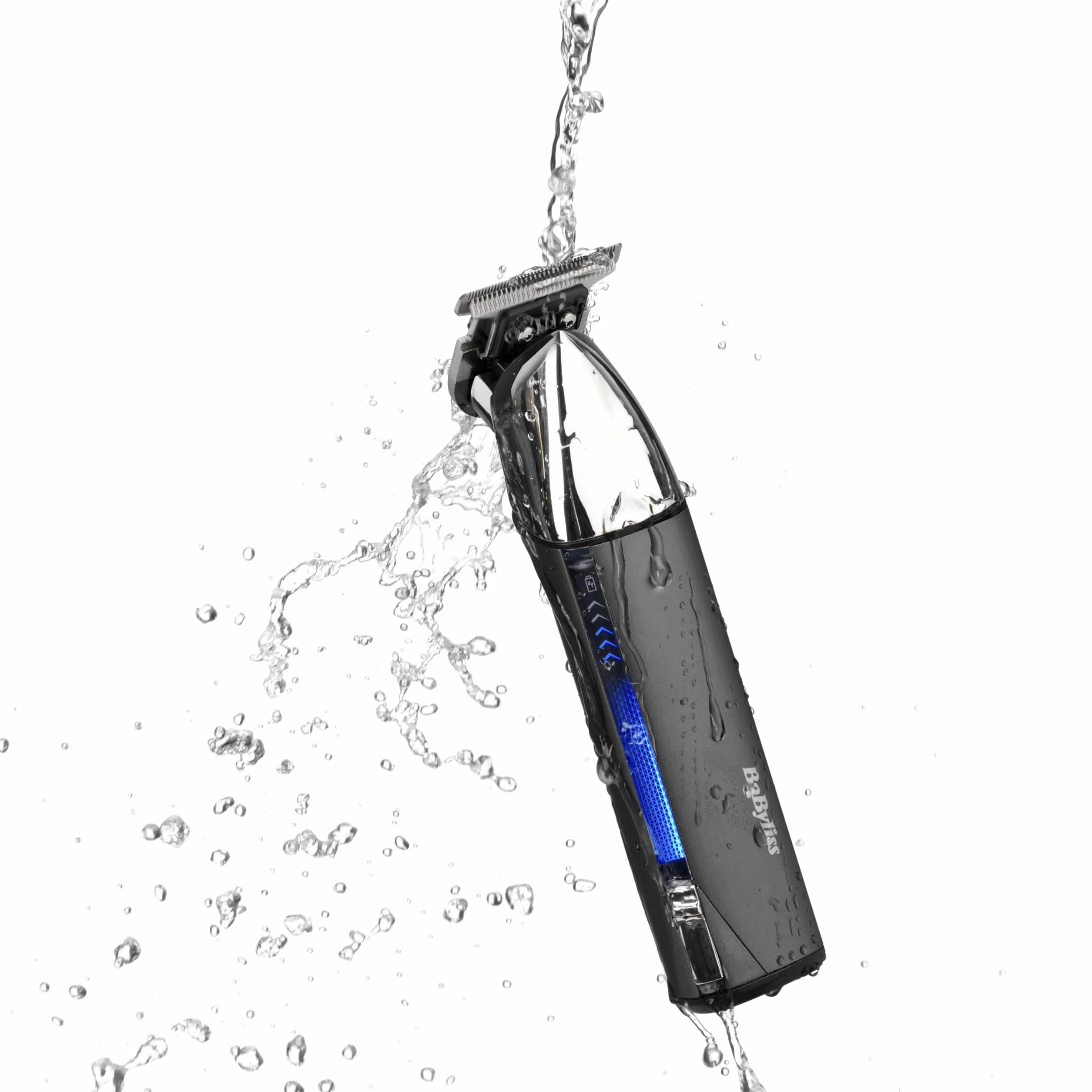 BaByliss Super-X Metal T996E Regolabarba professionale lama T Skeleton acciaio giapponese display digitale batteria al litio 5h autonomia cordless impermeabile