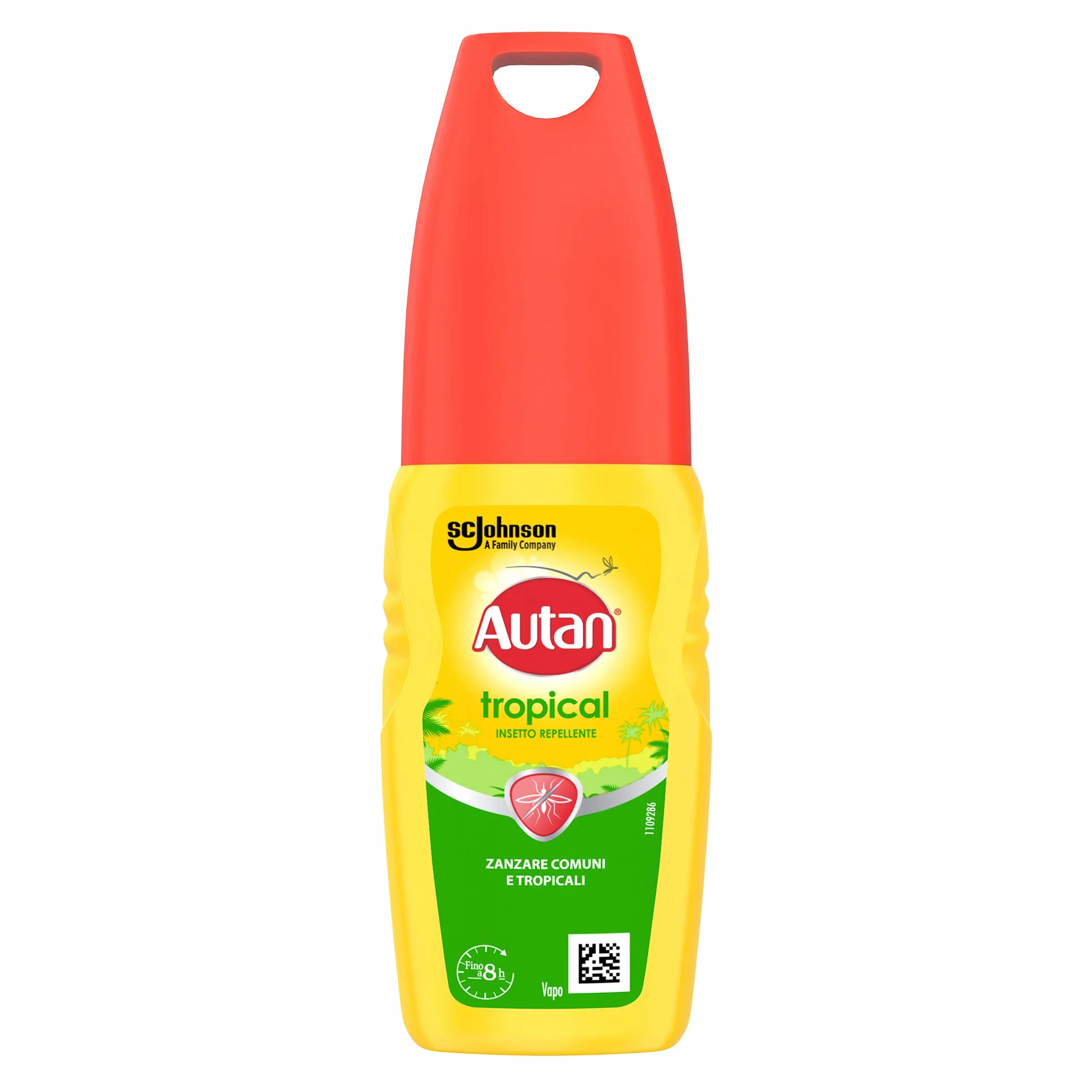 Autan Tropical Vapo Spray 100 ml Repellente Antizanzare Tigre Comuni Tropicali