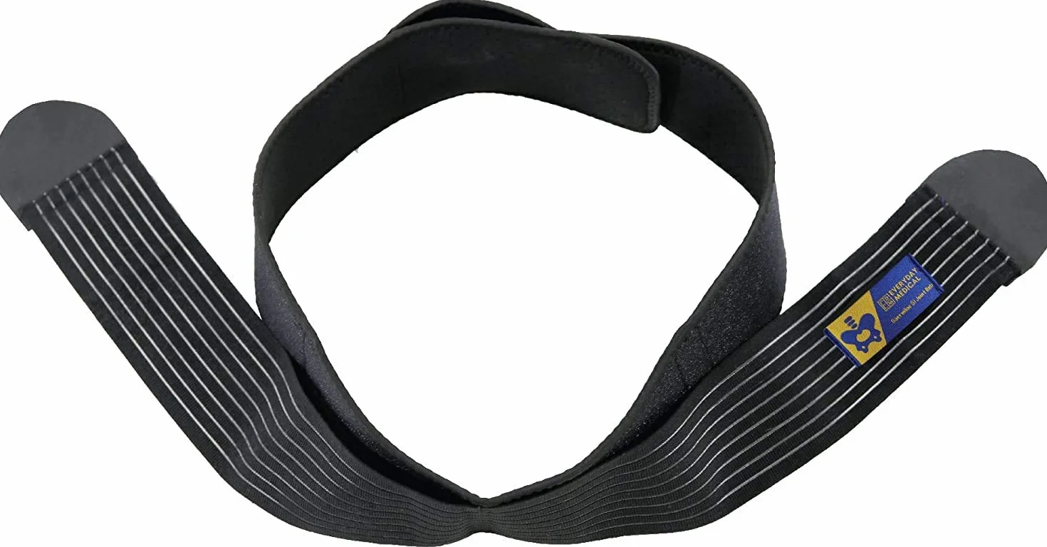 Cintura Sacroiliaca per Everyday Medical I Cintura di Supporto Sacroiliaca con Cinghie Supplementari I Donna e Uomo Supporto Anca per Sciatica e Pelvi I Sacroiliac Si Joint Support Belt I L/XL