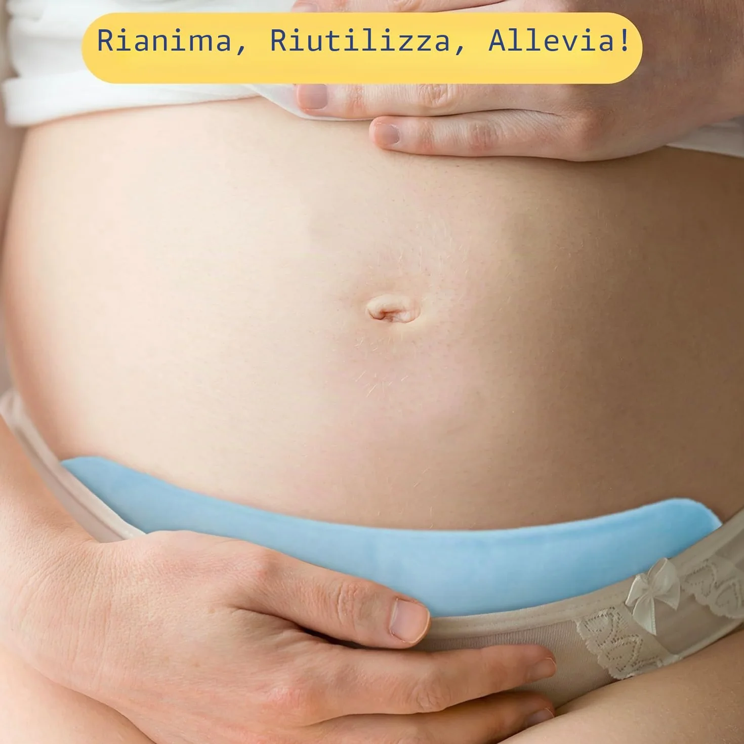 First Days Maternity - Confezioni calde e fredde riutilizzabili (2) per il recupero post-partum, sollievo dall'episiotomia, emorroidi, lividi e molto altro ancora