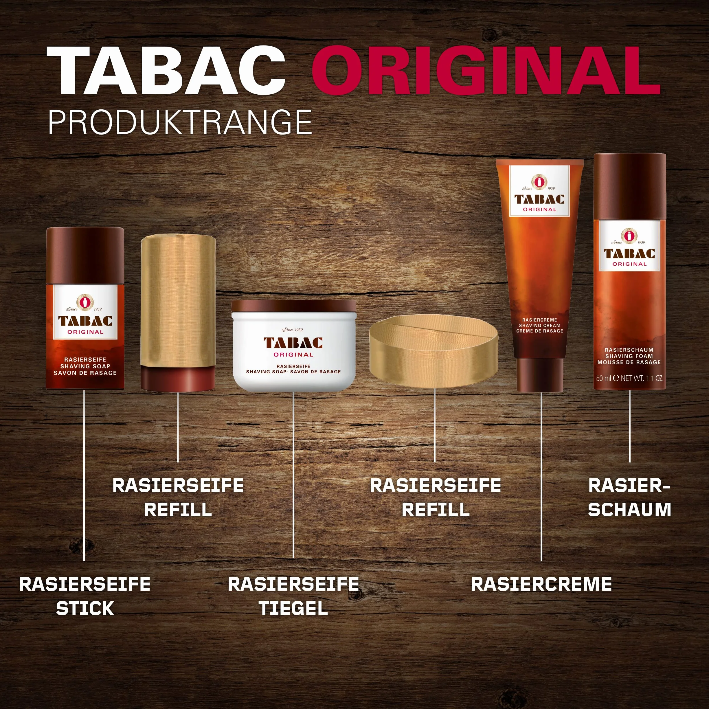 Tabac 4135 Spazzola del Pelo