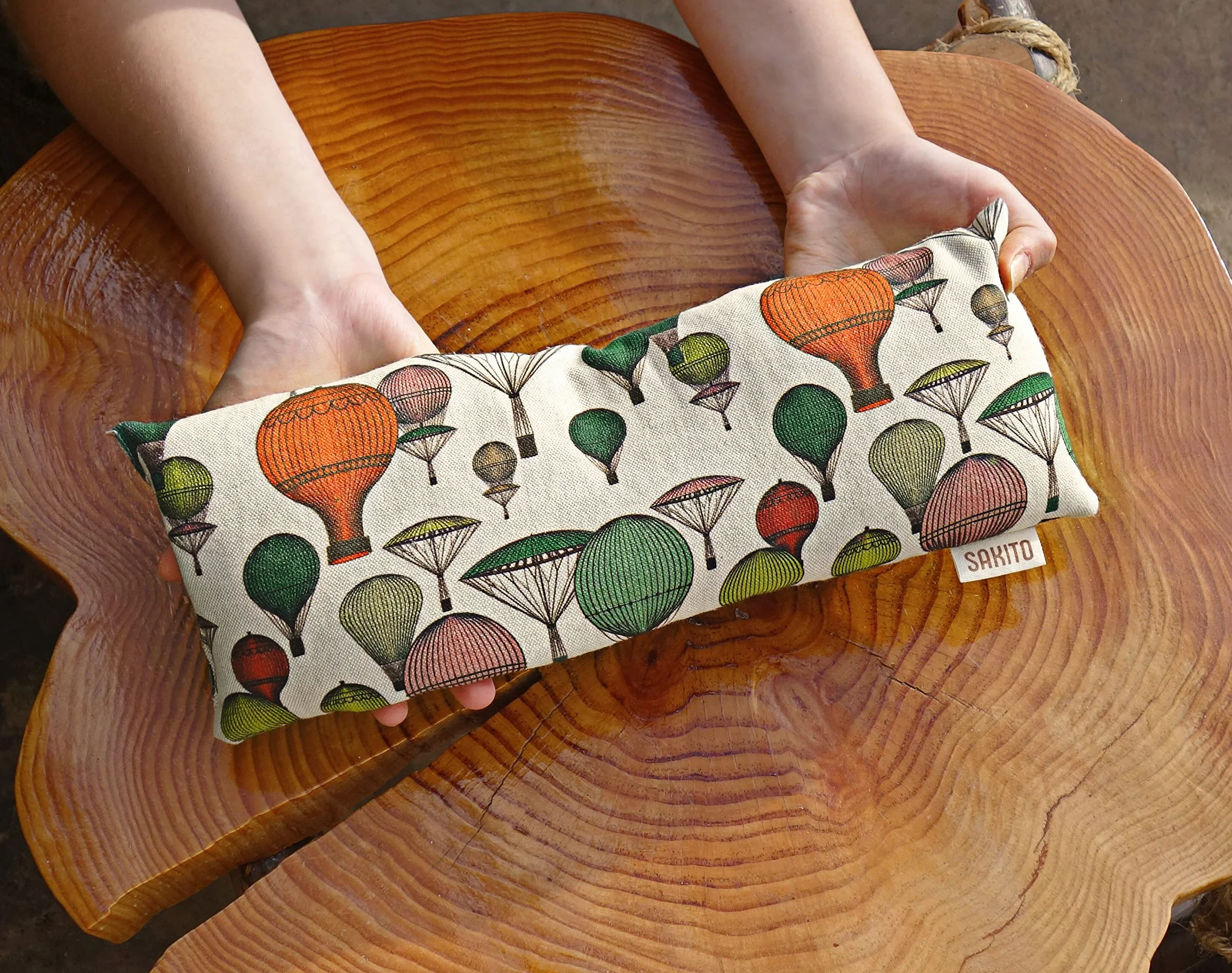 Cuscino Riscaldabile Inodore (35x12 cm) - Termico Microonde - Borsa Termica Con Semini Riscaldanti - Scaldino Con Semi di Grano Non Profumato