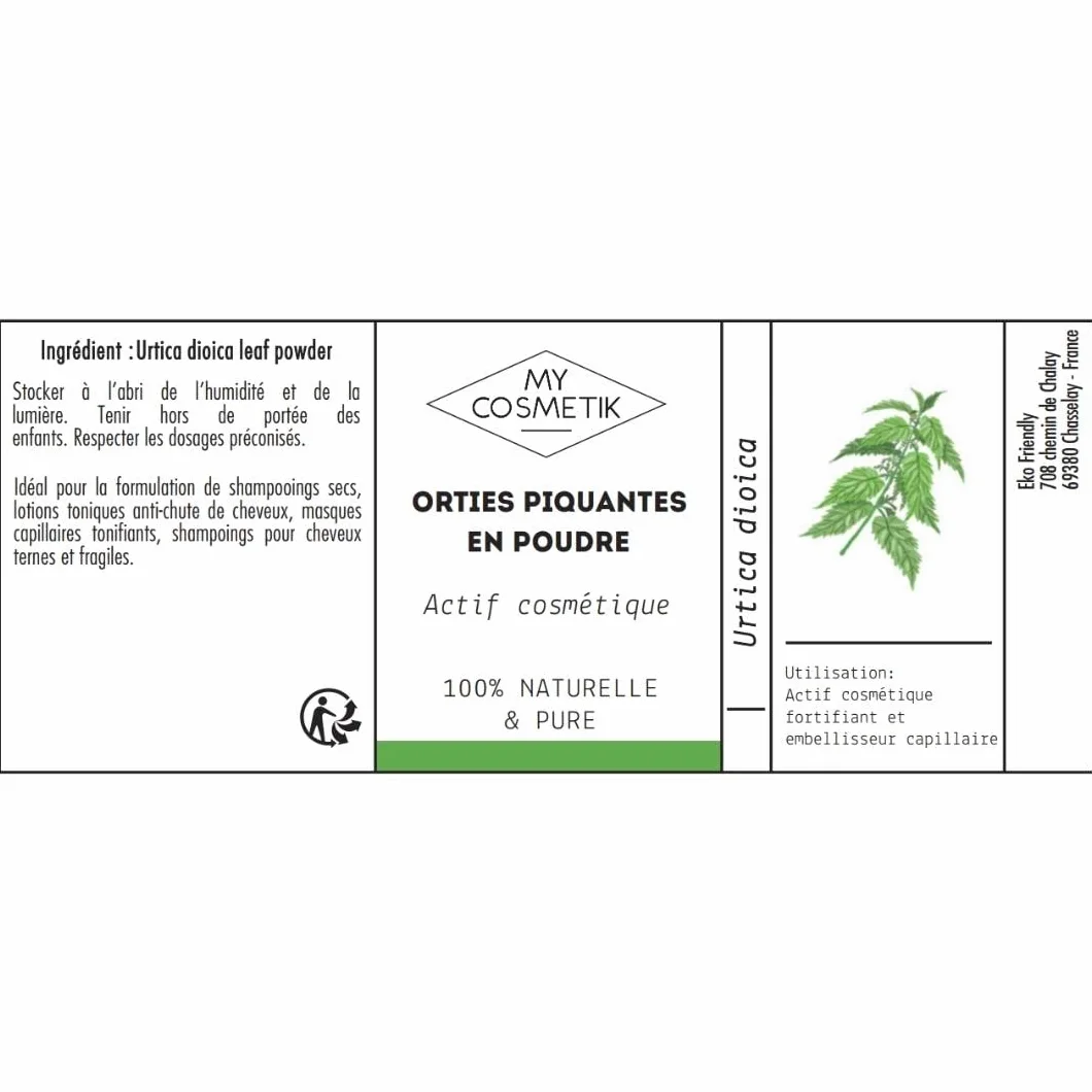 Polvere di ortica 100% pura naturale 10 g