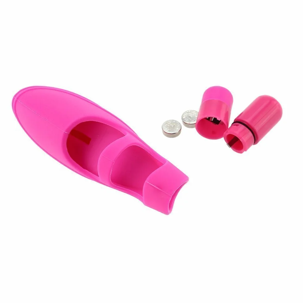 Mini Flírṭíṇg Víbrátíón Sport Attrezzatura sportiva Protezione per le dita Víbrátór (Rosa)