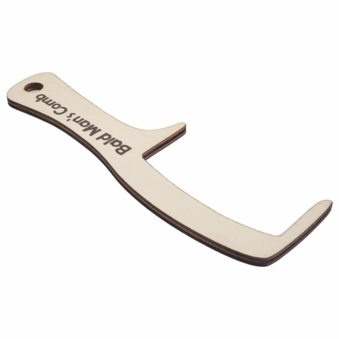 Set di scherzi con Pettine da Uomo Calvo, Divertenti Regali con Spazzola per pettinare Senza peli per Uomini, Divertenti pettini Senza Denti per Amici