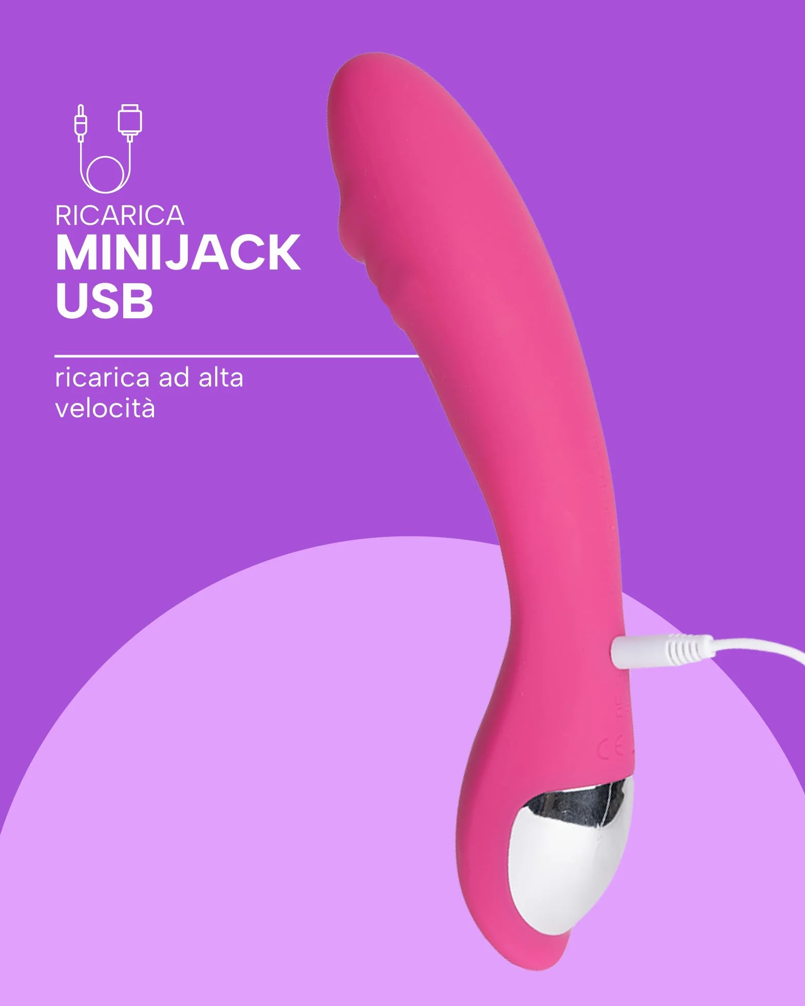 MySecretCase Vibratoreper Donna Grande 22cm Vibratore Punto G 10 Modalità di Vibrazione Vibratore Punto G Squirting Sexytoysys Donna Stimolatore Clitoride Femminile