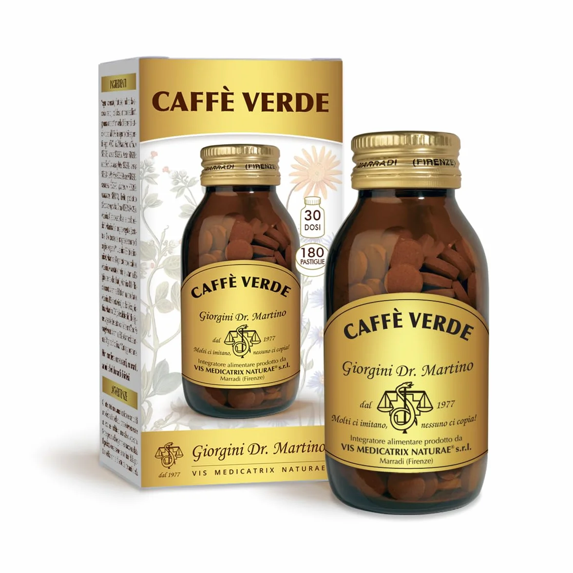 Dr Giorgini Integratore Alimentare Caffè Verde Pastiglie 90 g