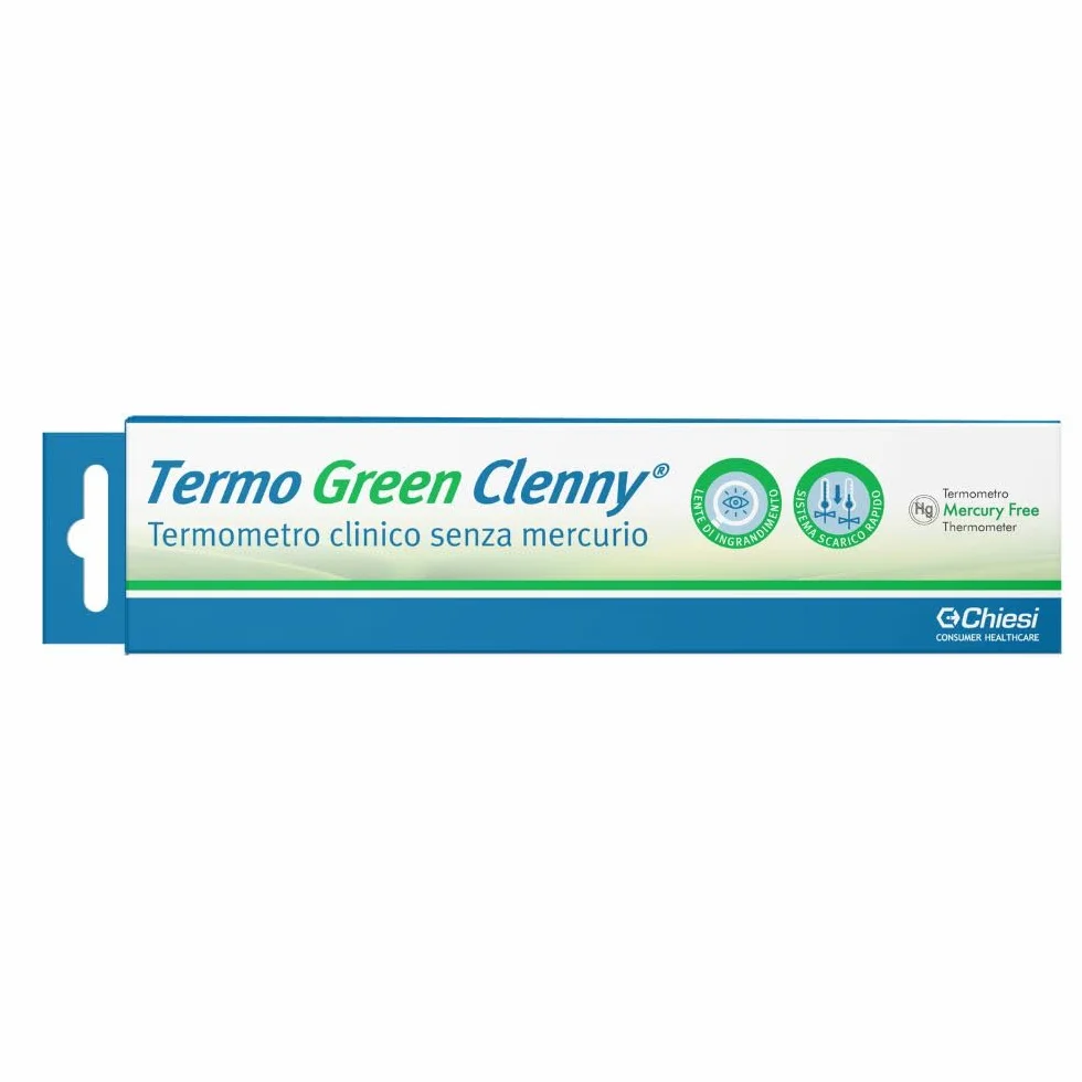 Clenny Termo Green Termometro Clinico senza Mercurio