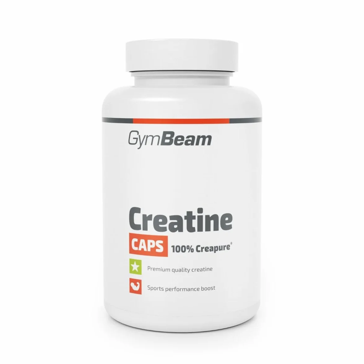 GymBeam Creatina Monoidrato Capsule Creapure® per prestazioni fisiche atleti resistenza sport squadra