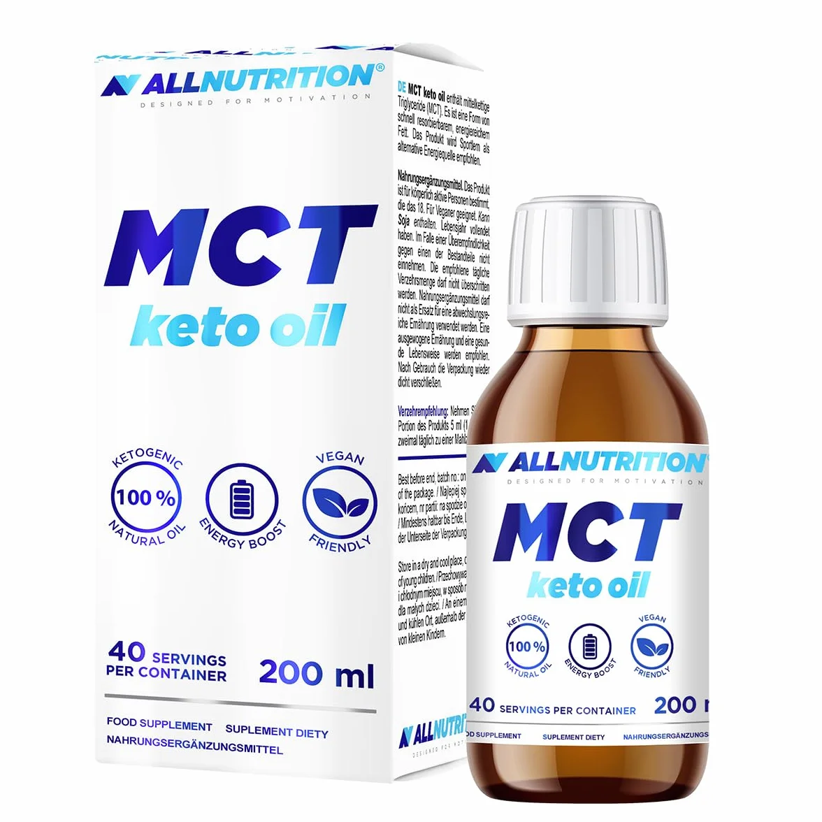 Allnutrition MCT Keto Oil 200Ml