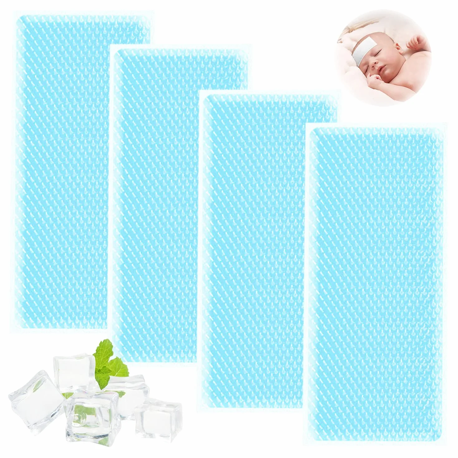 Borsa Ghiaccio 40 PCS Mini Sacca Ghiaccio Gel Raffreddamento
