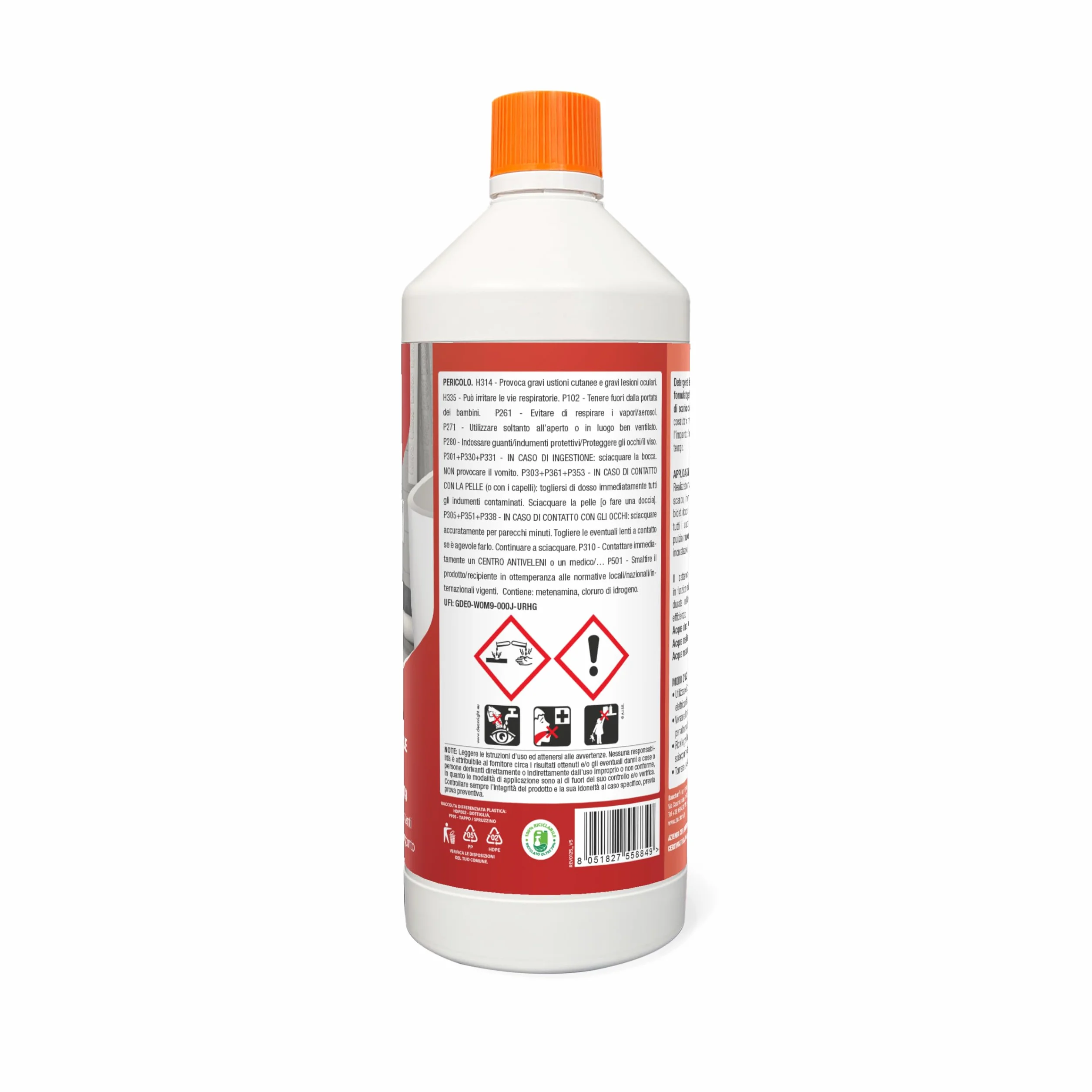 Decal Trituratore Trattamento Anticalcare Disincrostante 1 Lt