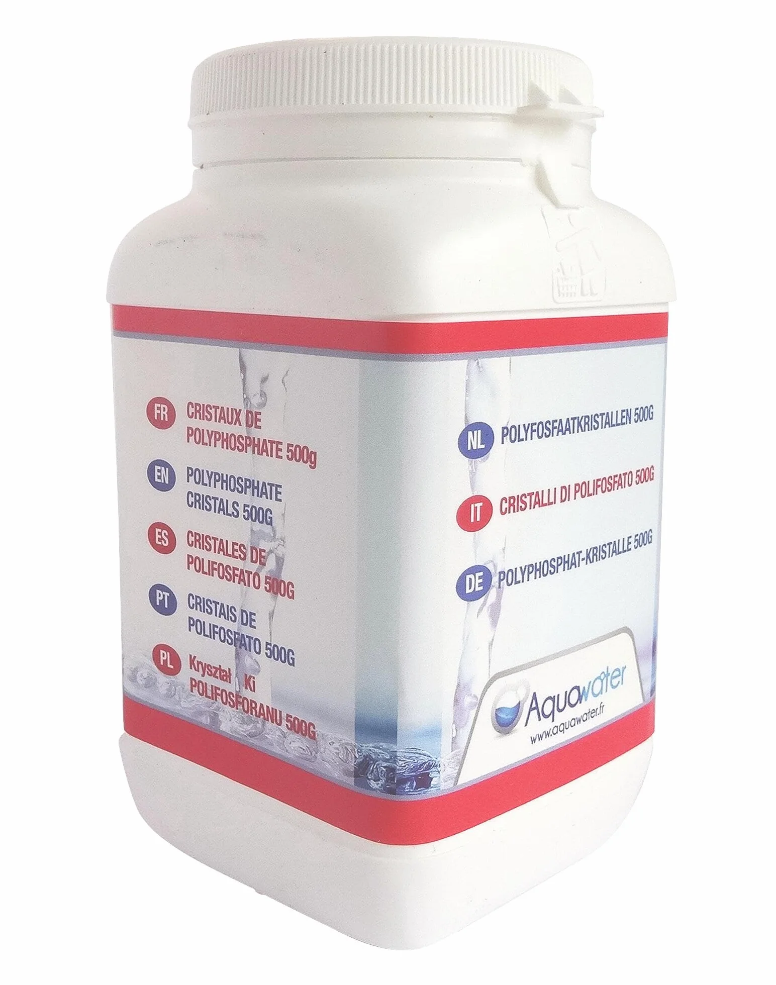 Aquawater 105014 ricarica antitartre polifosfato 500G