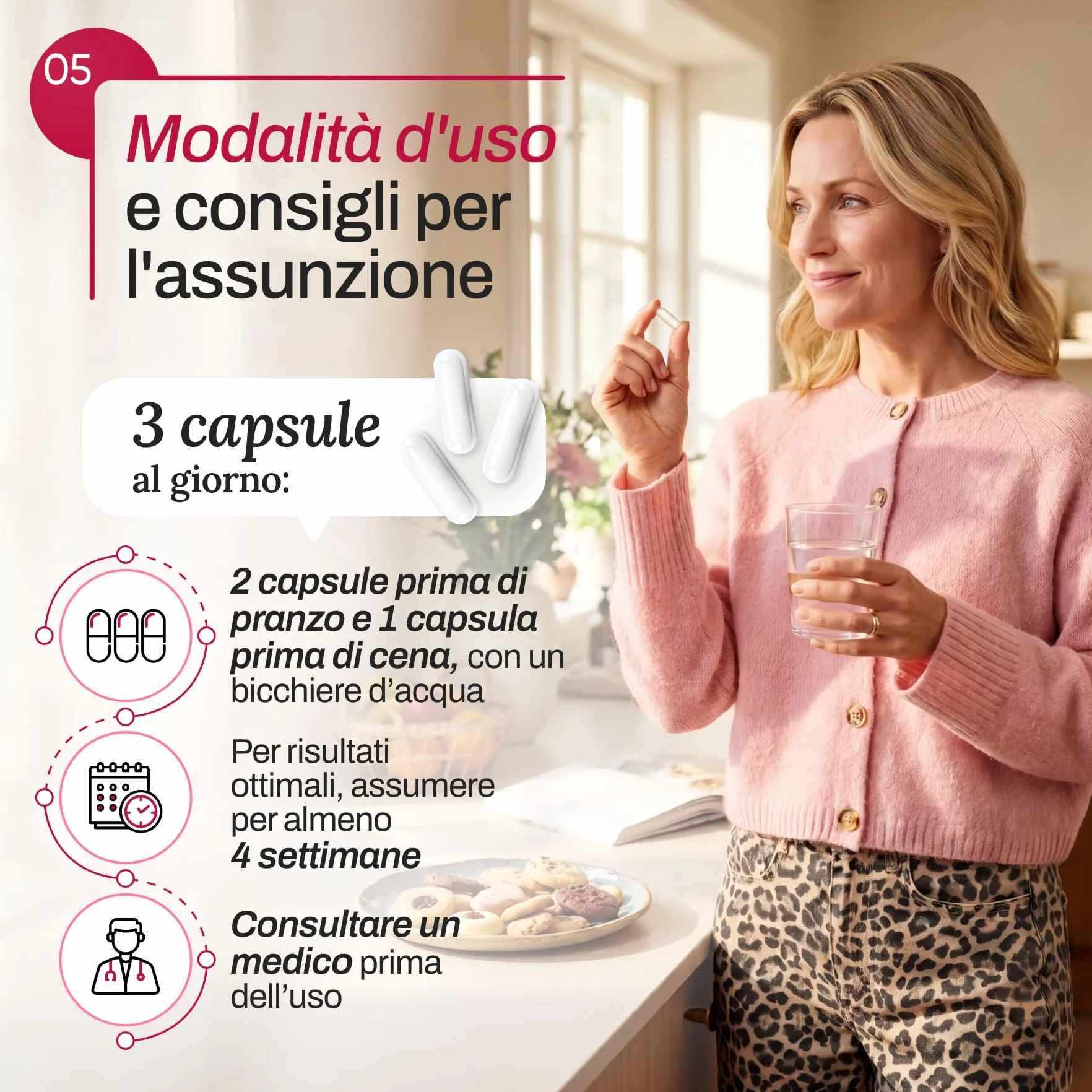 Capsule CYSTINORM | Salute delle vie urinarie | D-Mannosio 720 mg + Estratto di mirtillo rosso 300 mg | Salute della vescica | Con corbezzolo e bioflavonoidi | Integratore Alimentare