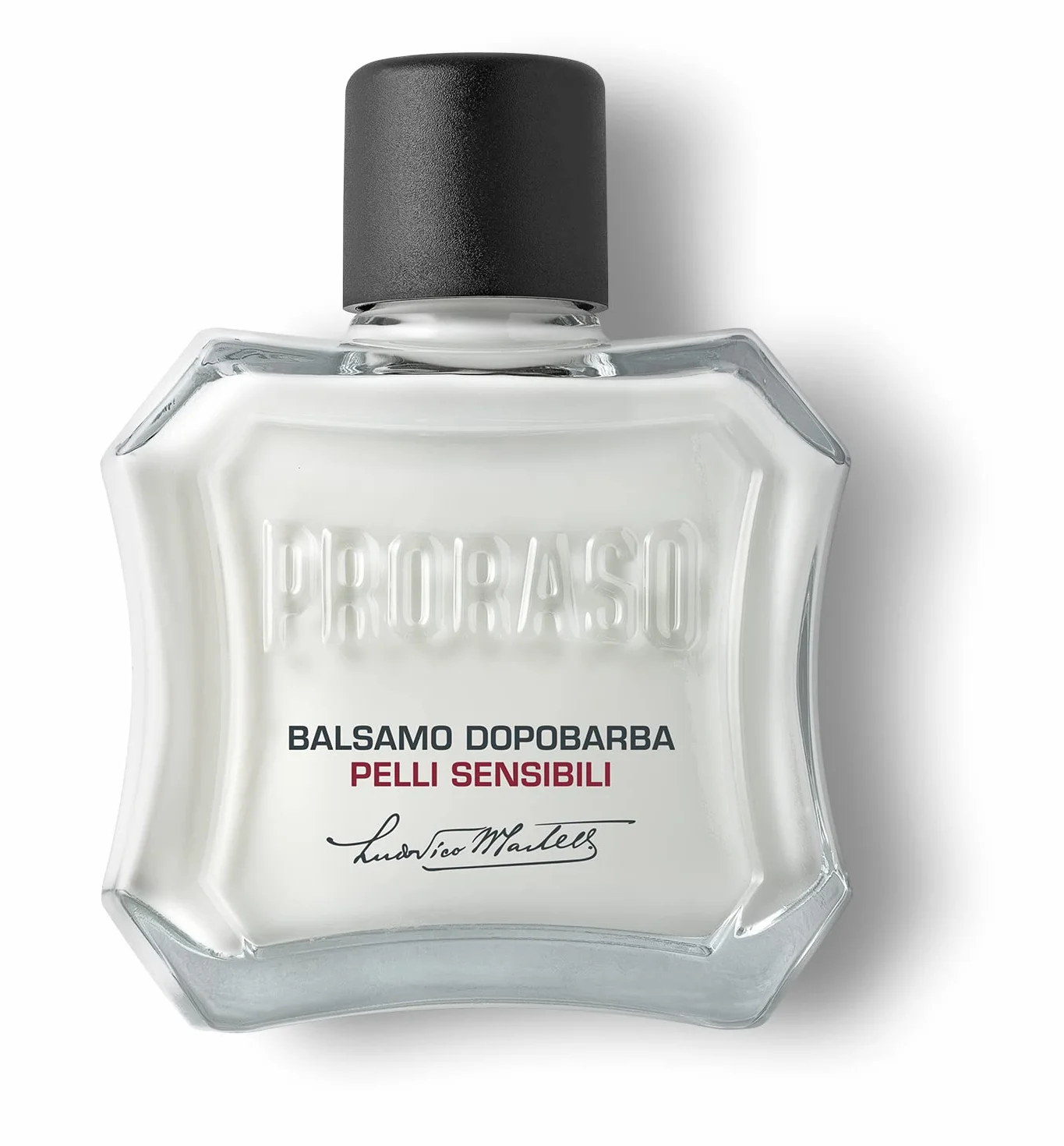 Proraso Balsamo Dopobarba Uomo Pelli Sensibili, 3 x 100ml, Dopobarba uomo con estratti di Avena e Tè Verde, Effetto calmante, Senza alcol, Made in Italy