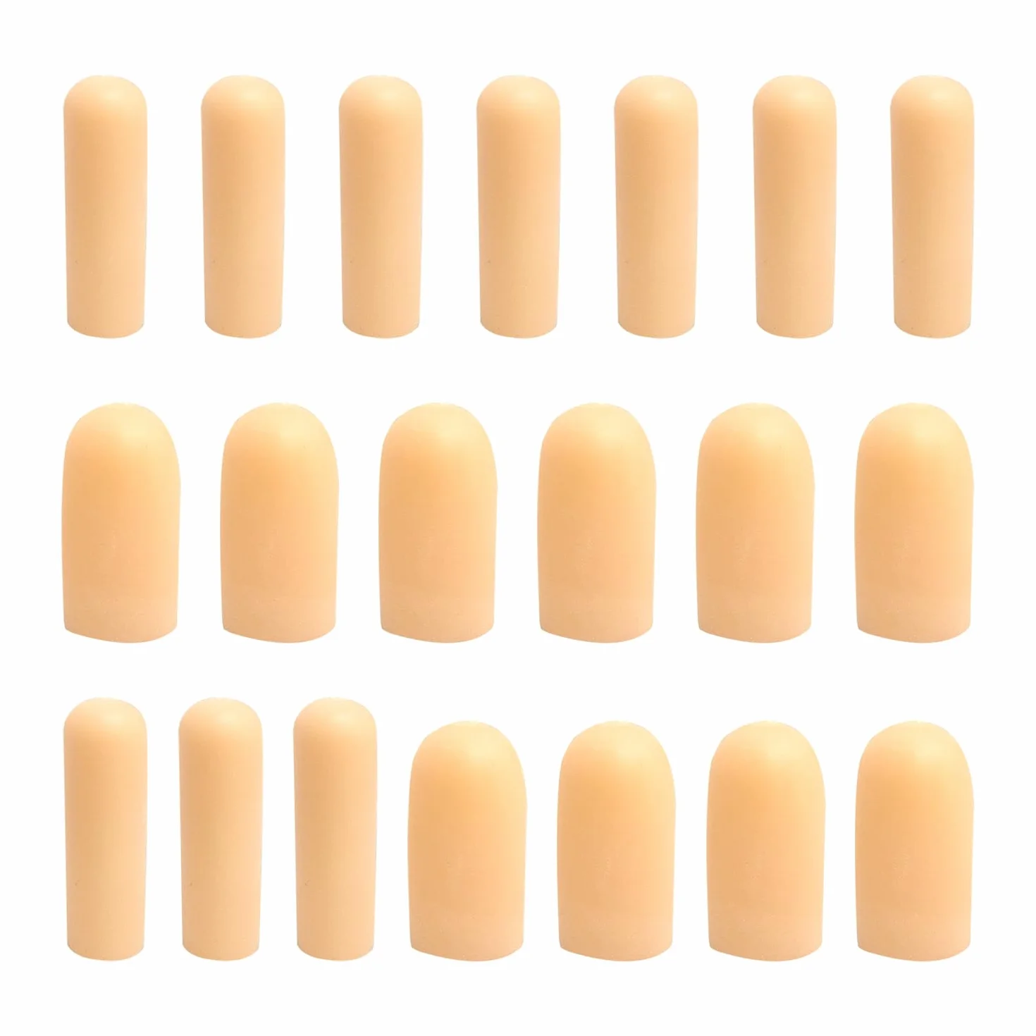 SLEEKEE 20 protezioni per dita in silicone, protezione anti-umidità antiscivolo e resistente all'usura, protezione per le dita, adatto per lacerazioni delle dita