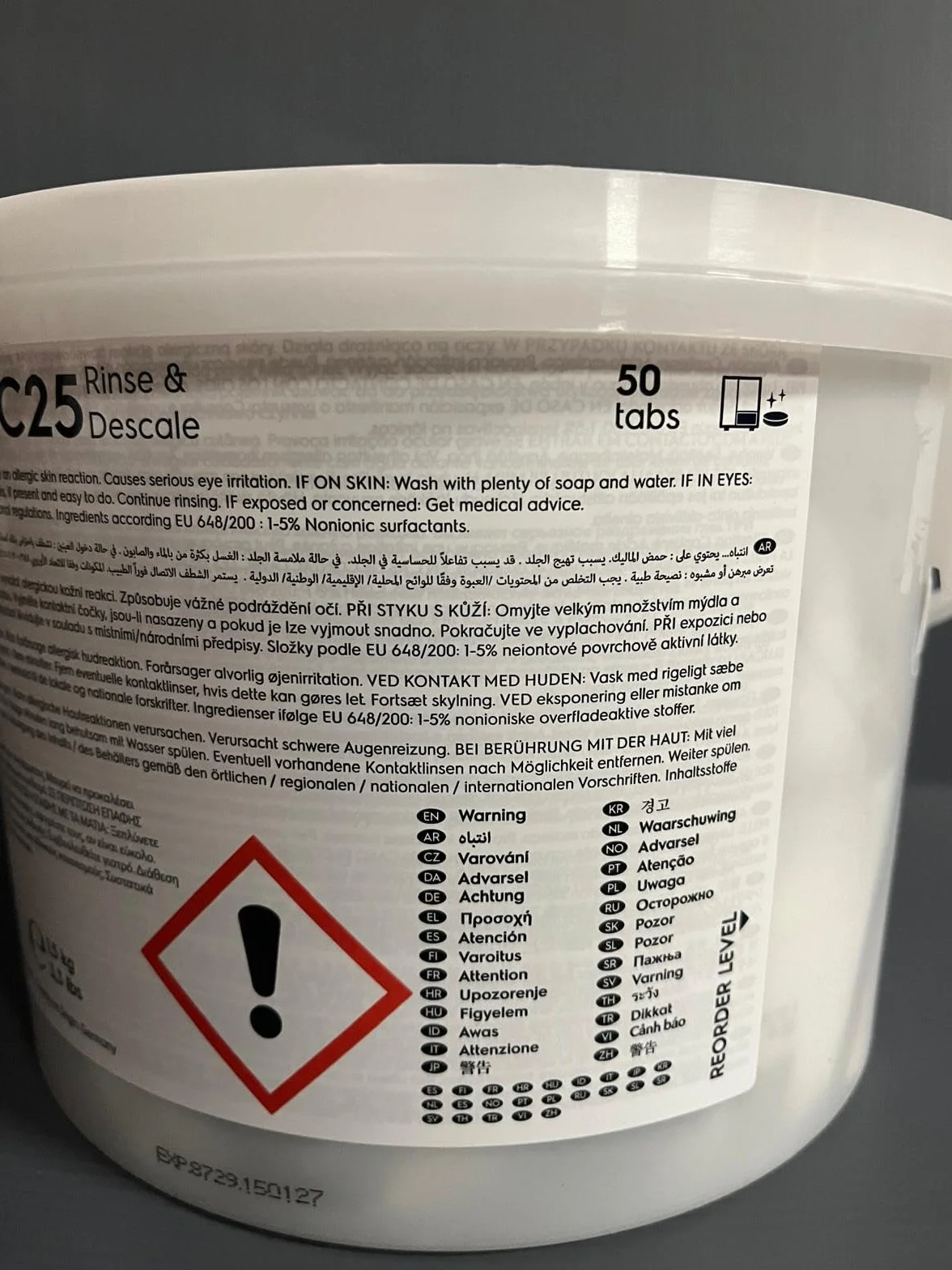 Electrolux Professional - Detergenti Solidi - C22 Cleaning Tab e C25 Rinse & Descale Tab