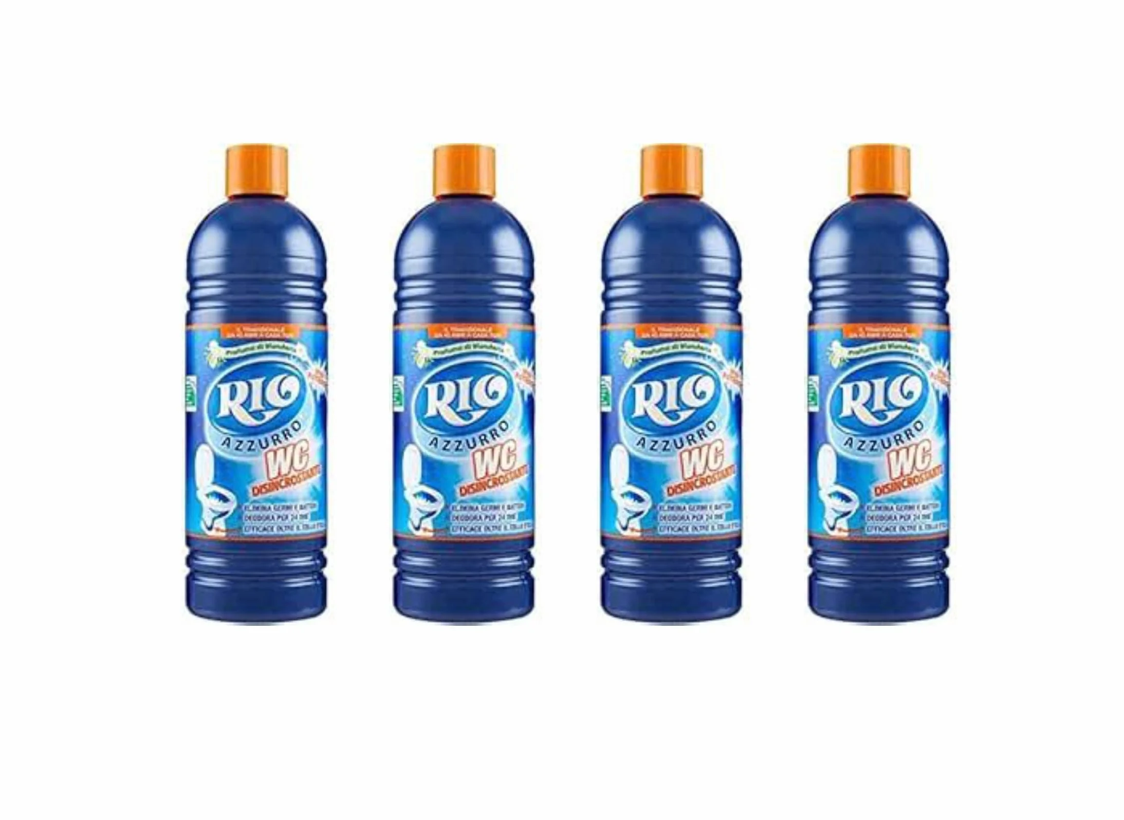 Rio Azzurro Wc Disincrostante 750 ml Confezione Da 4 Pezzi (4)