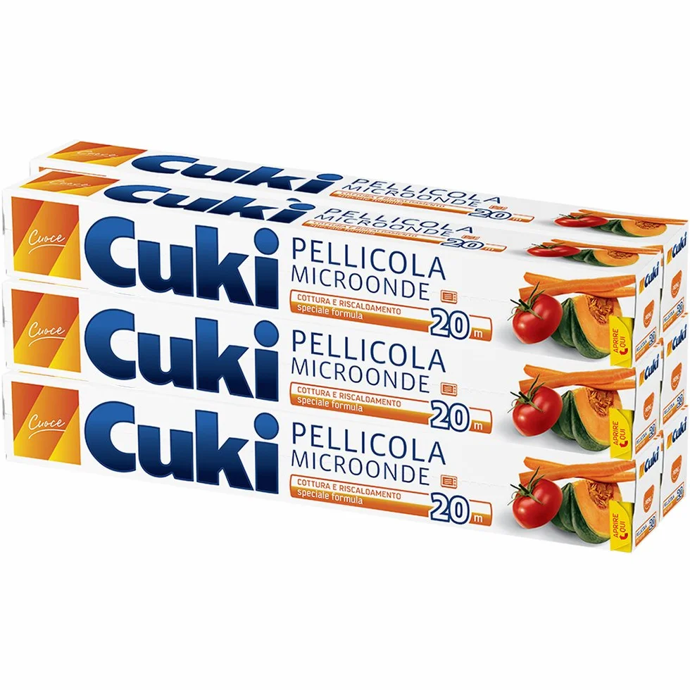 Cuki Pellicola Microonde - 20 m- 6 Confezioni