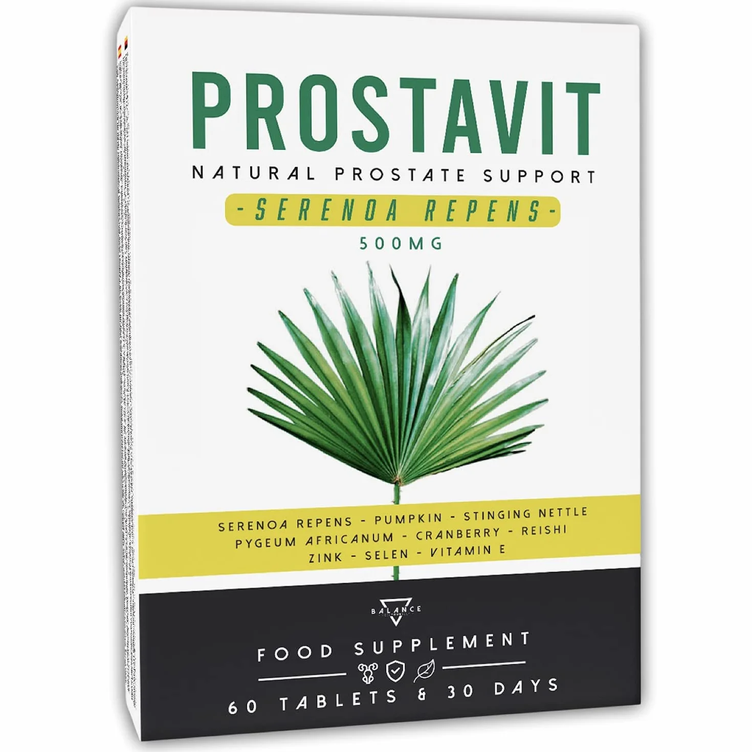PROSTAVIT® SERENOA REPENS 500MG Saw Palmetto Integratore Prostata 60 Compresse