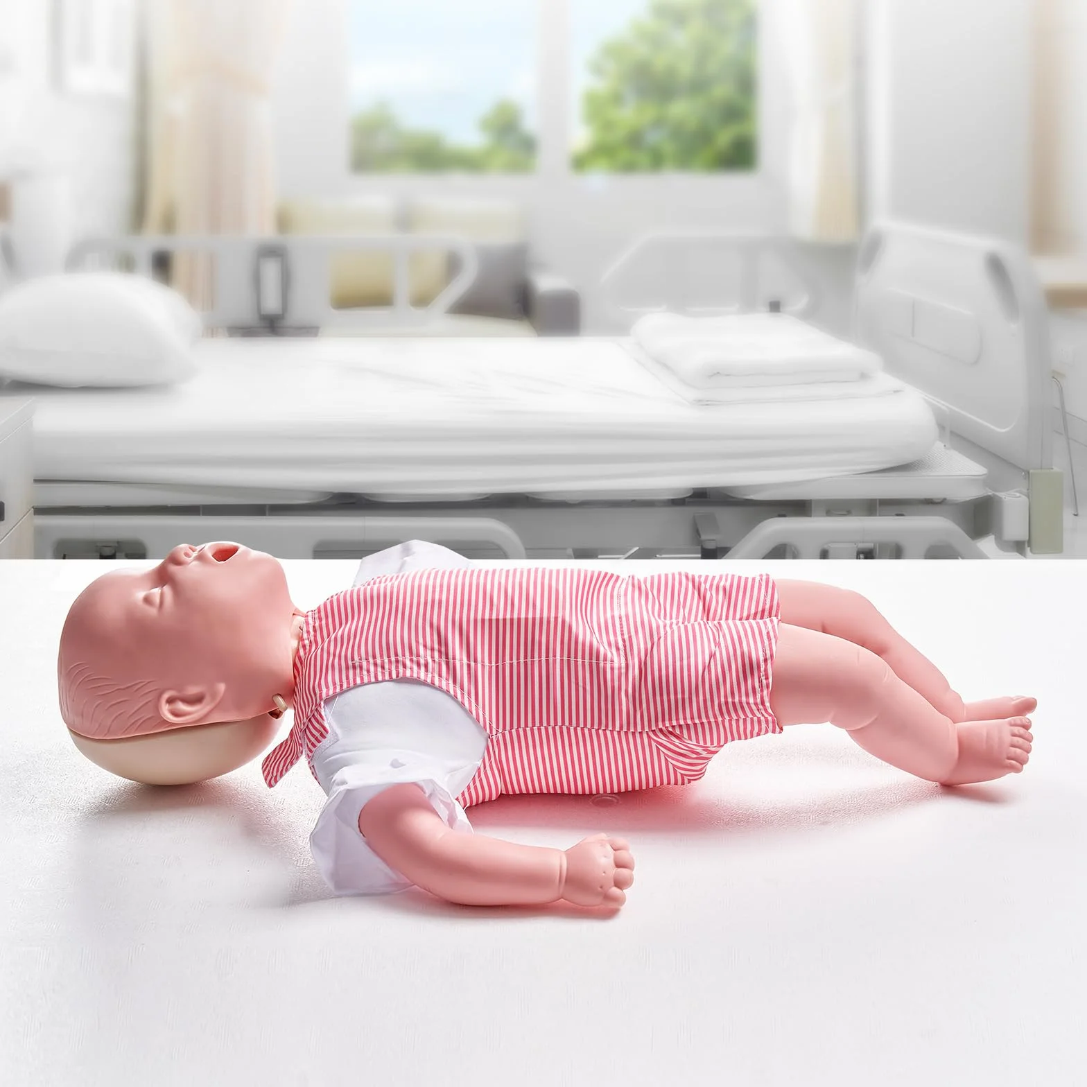 VEVOR Manichino neonatale per addestramento RCP, pratica manovra Heimlich e rianimazione cardiopolmonare