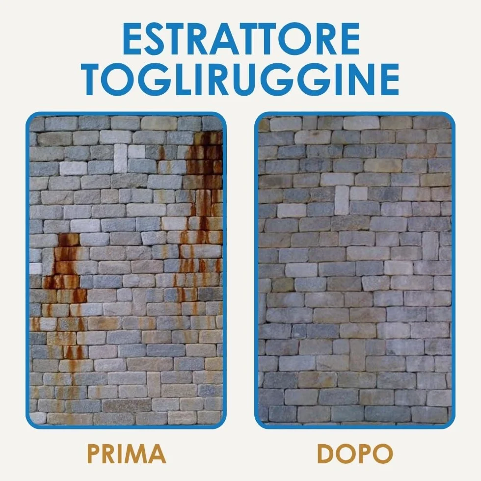 GEAL ESTRATTORE TOGLIRUGGINE 100ML Rimuove Macchie di Ruggine da Pavimento e Marmo
