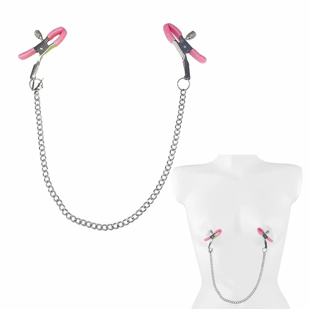 1 Pezzo pinze per capezzoli, Pinze capezzoli, capezzoli stimolanti, Rosa