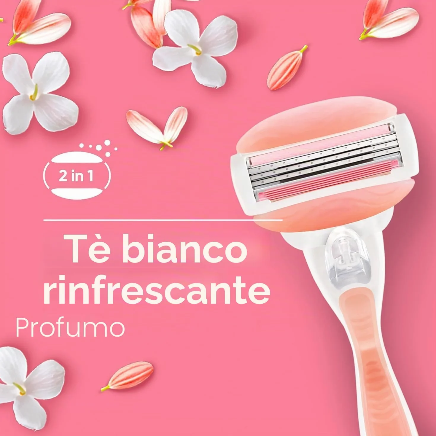 Gillette Venus ComfortGlide Spa Breeze 8 ricariche rasoio donna 3 lame corpo