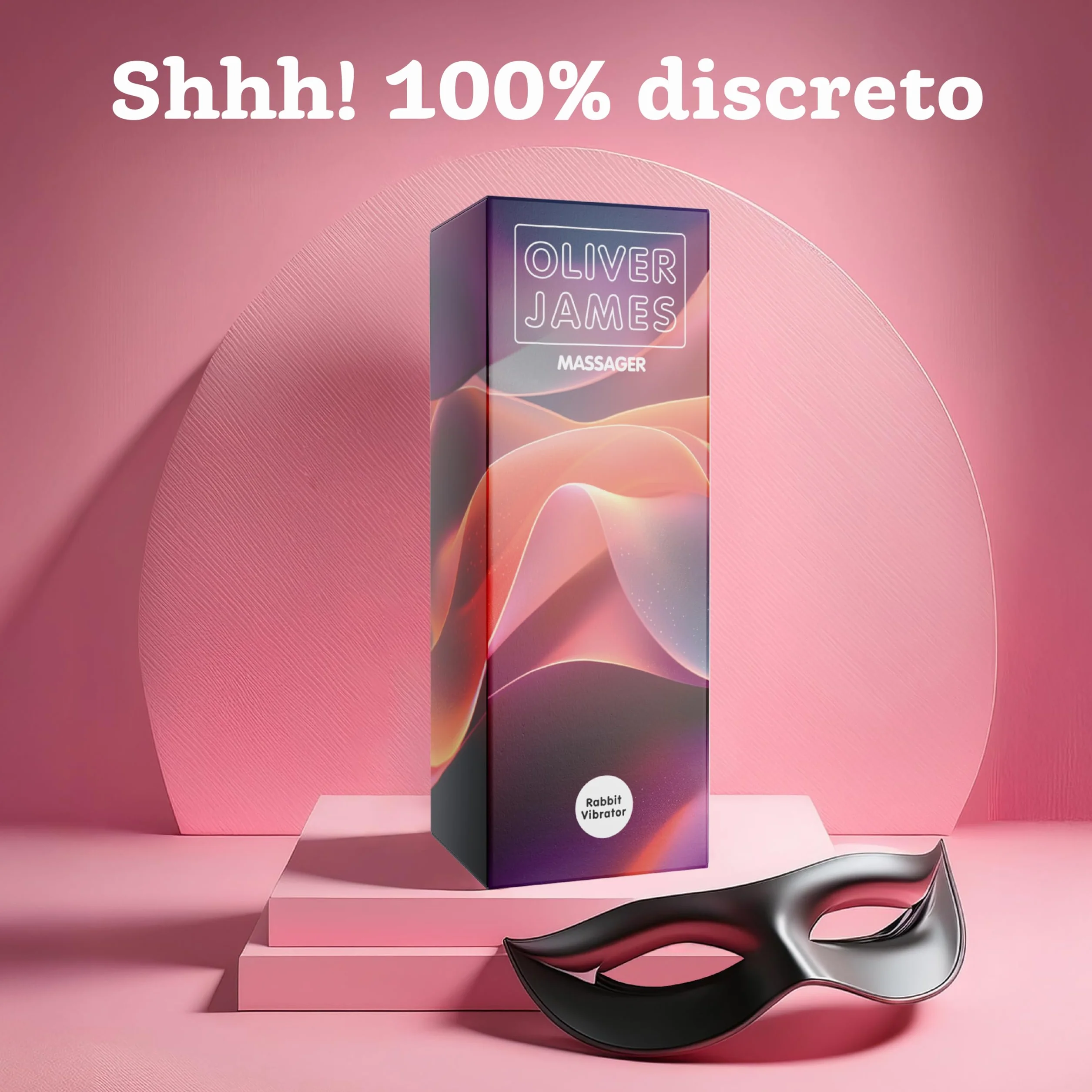Vibratore Coniglio di Oliver James – 10 Modalità di Vibrazione, Silicone Potente e a Basso Rumore, Resistente all’Acqua, Punto G & Clitoride, Giocattolo Intimo per Donna, Vibratori (lilla pastello)