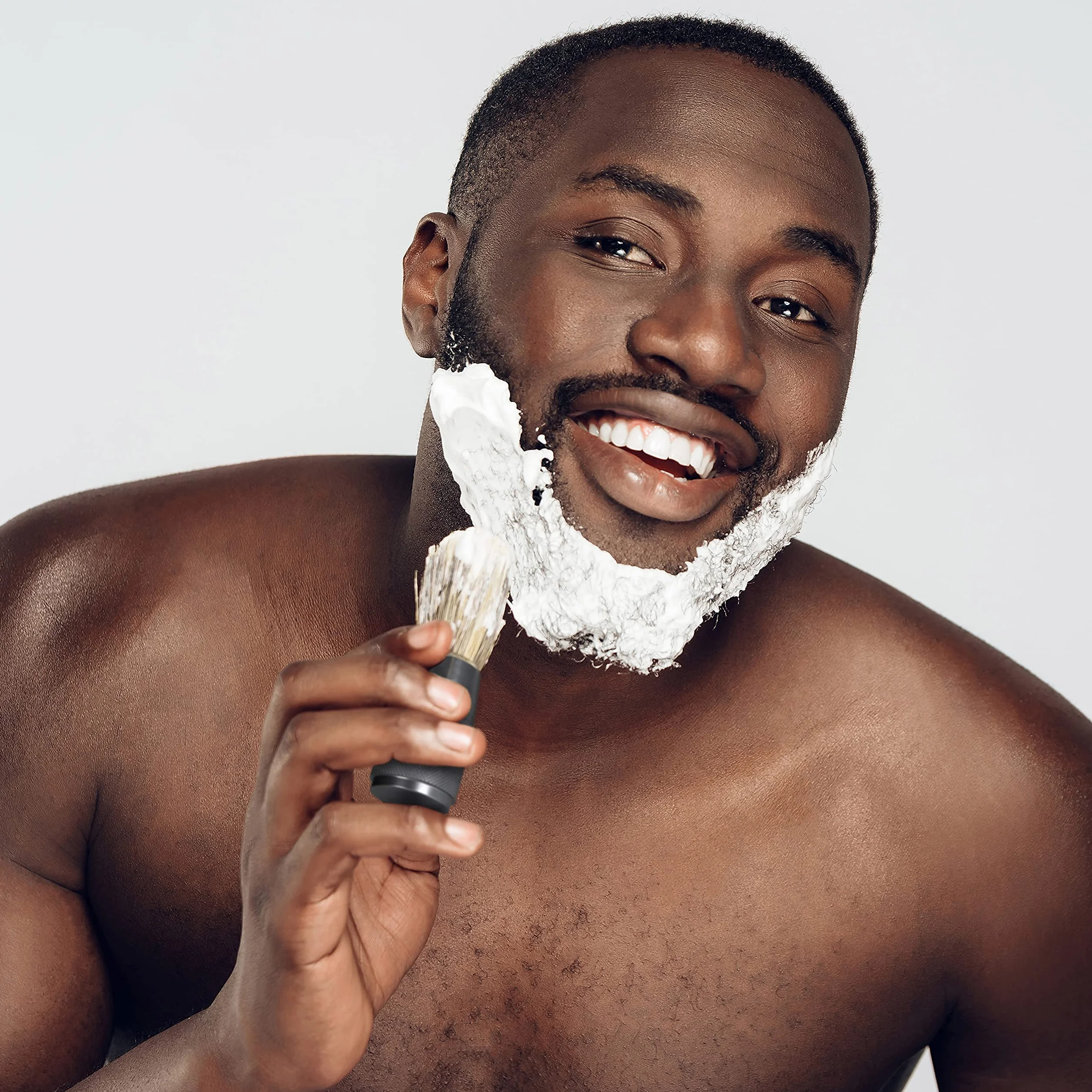 Pennello da Barba - Argento - Bambaw