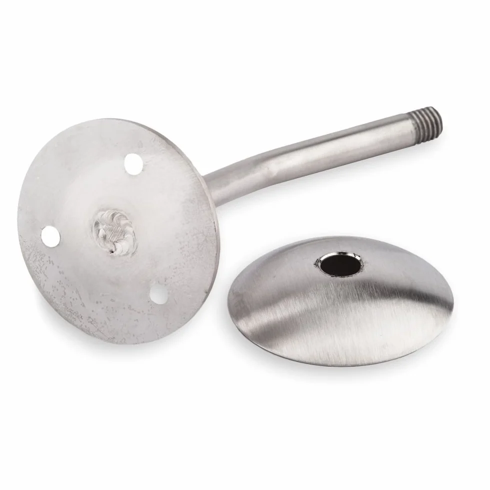Barra per Balletto in Frassino con Supporti in Acciaio Inox 25 cm