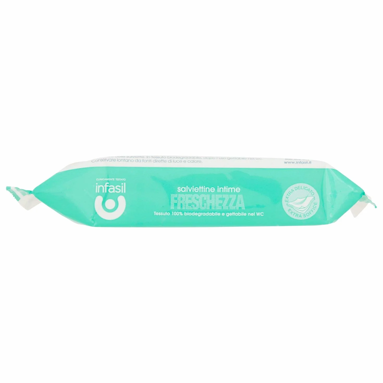 Infasil Salviette Intime Freschezza Biodegradabili pH 5.0 Antiodore Rinfrescante