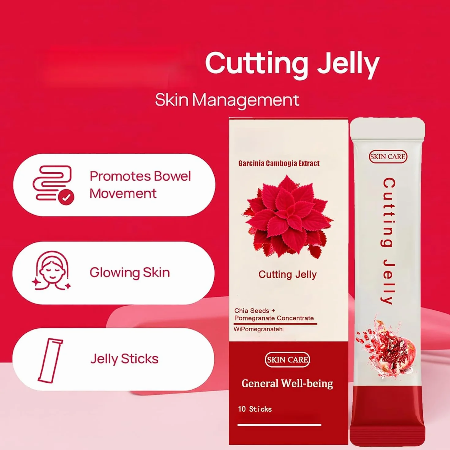 Coleology Cutting Stick Jelly – 2 Confezioni da 20 Pezzi