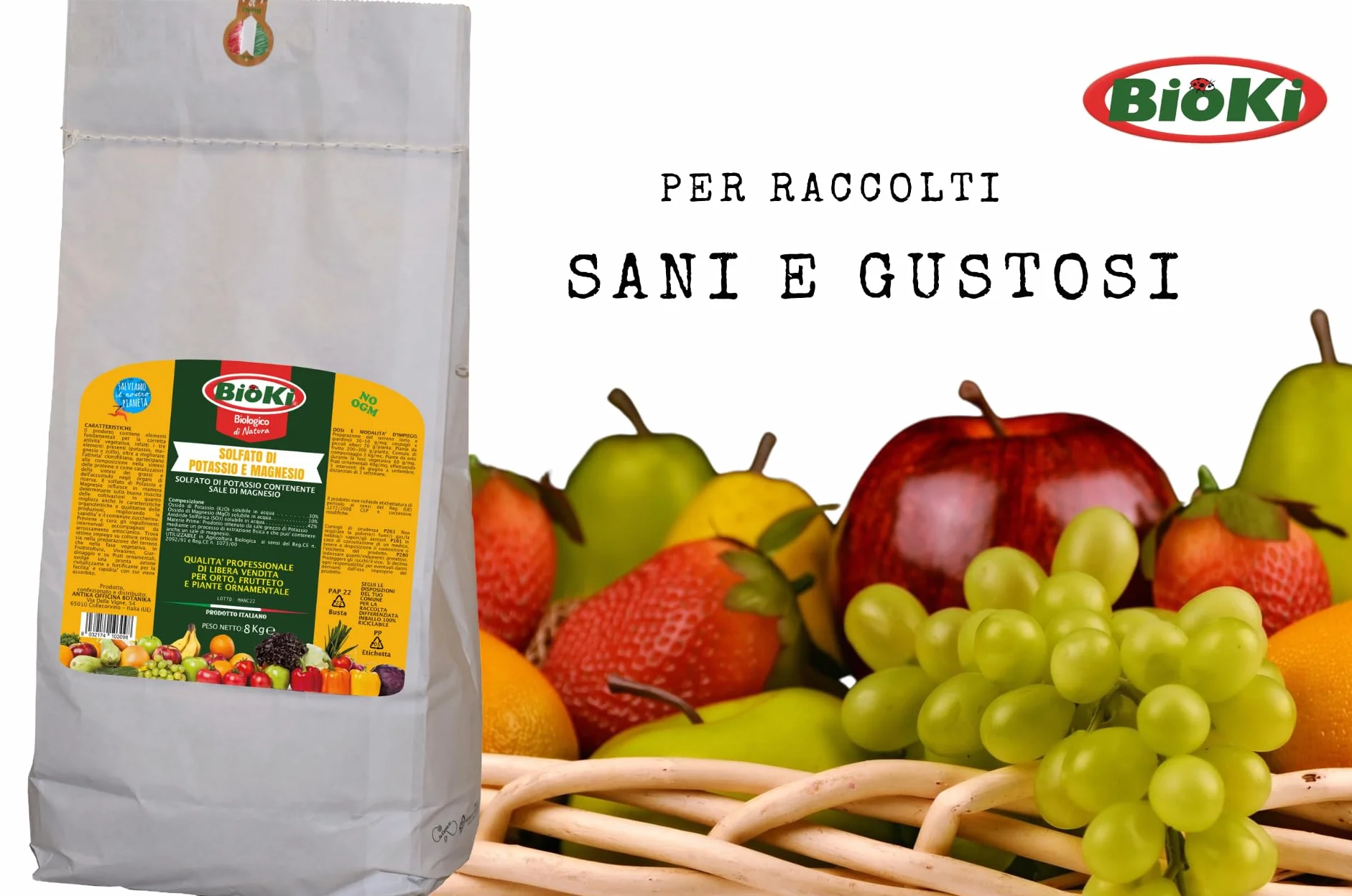 Bioki 161-17 Potassio e Magnesio Solfato
