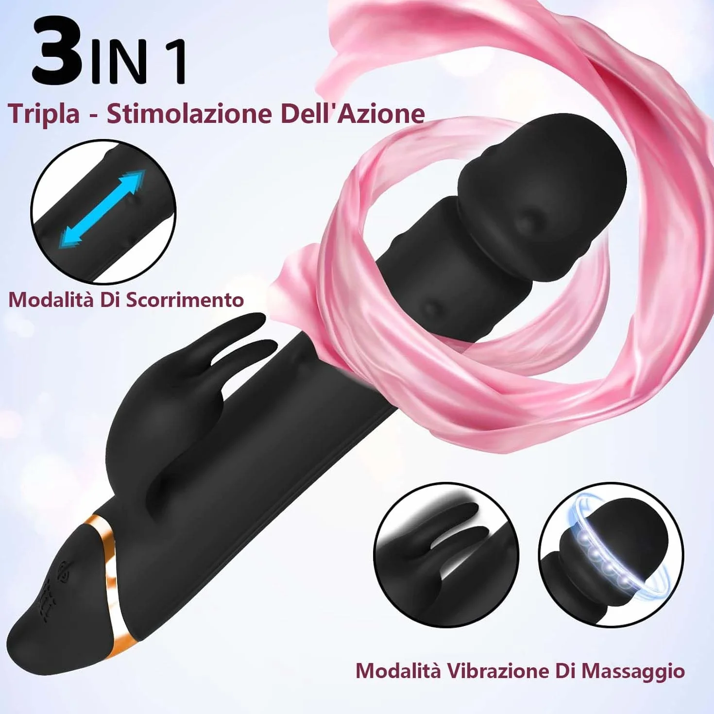 Massaggio Plug-Anälesḙx-Tỏy Elettrico Sḙx-Tỏy per Víbrâtóreper-Dónnà-Reàlîstîco V𝚒brâtōri-Cl𝚒dōr𝚒de-Dōnnâ Vîbrànte-Donnà Séxtóysdōnna Profondo-FDG7