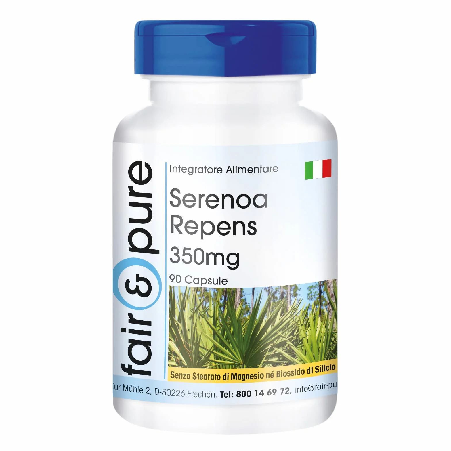 Fair & Pure Saw Palmetto 350mg con Beta-sitosterolo 90 Capsule