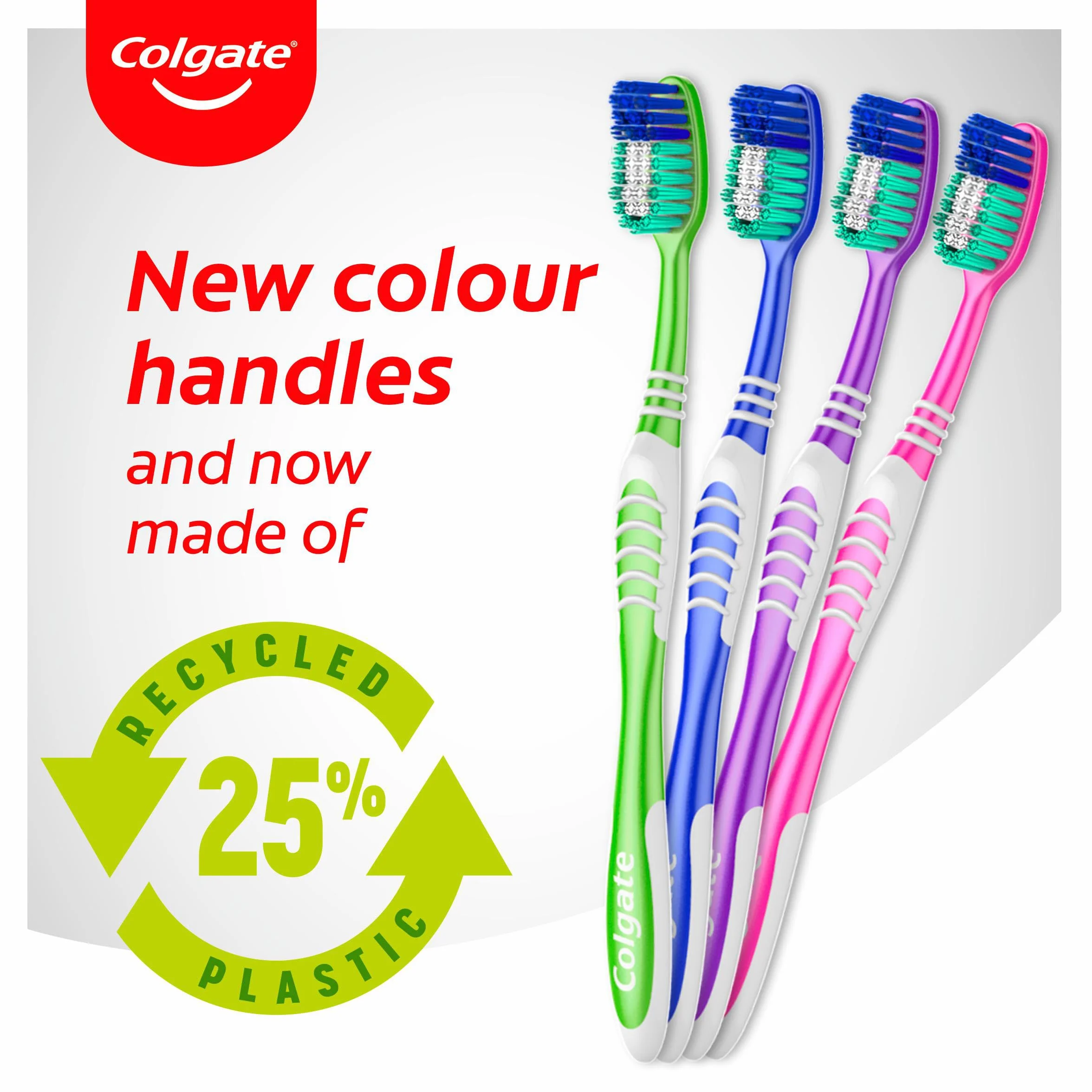 Colgate Palmolive Extra Clean Toothbrush Medium 2+1 Free