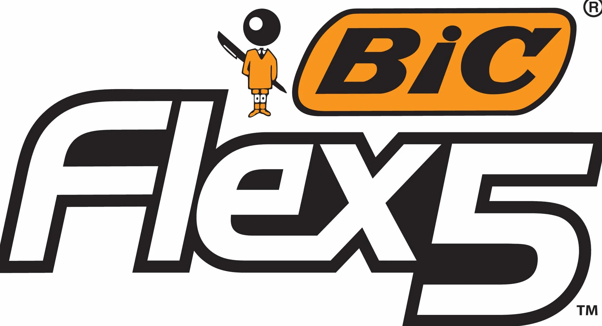 BIC Flex 5 Rasoi Usa e Getta da Uomo, Confezione da 2 Pacchi da 3 Pezzi, 5 Lame Mobili, Testina Snodabile, Rasatura Ultra Precisa