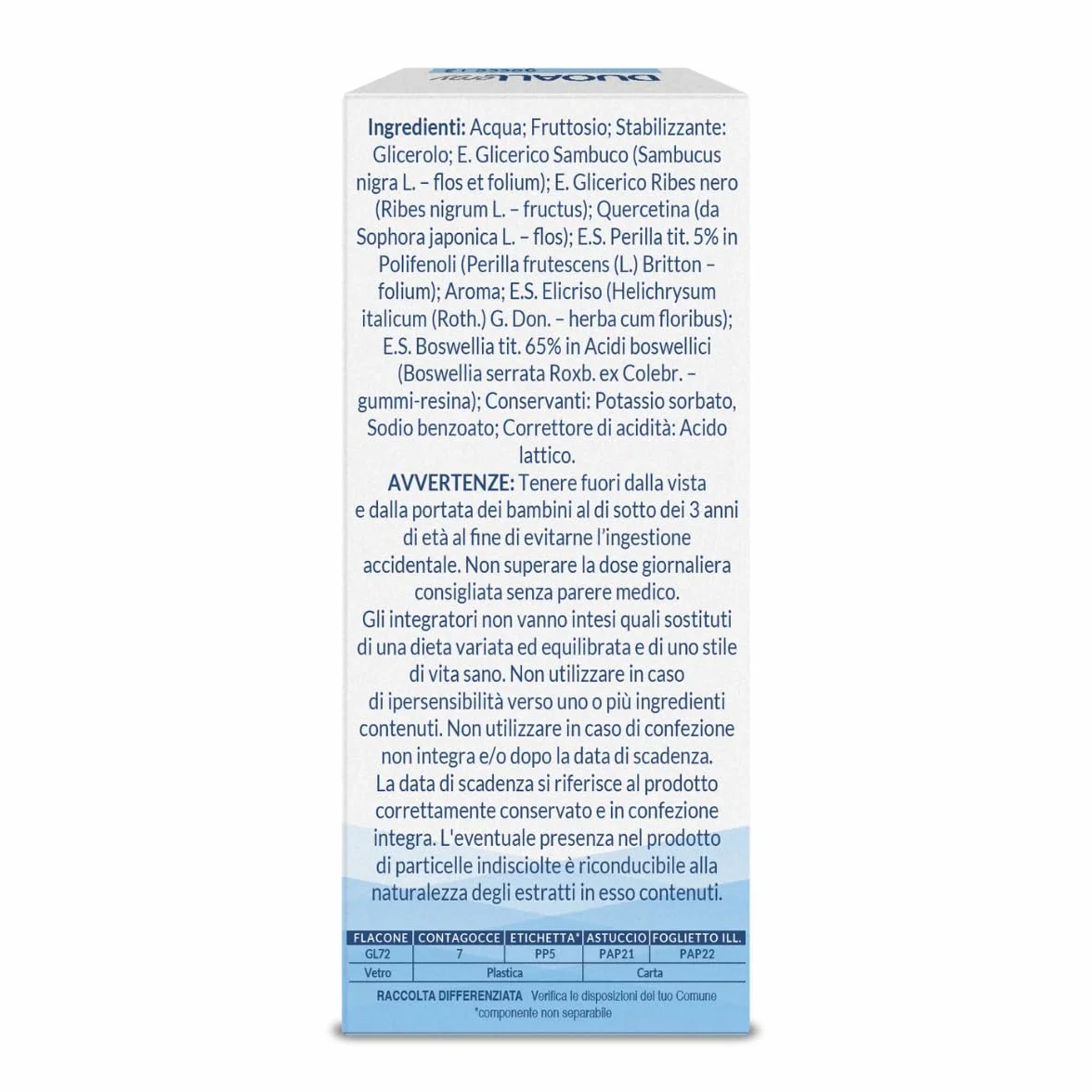 GPP | DUOALLERGY® GOCCE 3+, Integratore Alimentare Bambini 3+, Sambuco, Ribes Nero, Perilla, Elicriso, Boswellia, Quercetina, Supporta la Prevenzione e il Trattamento delle Allergie-Flacone 30ml