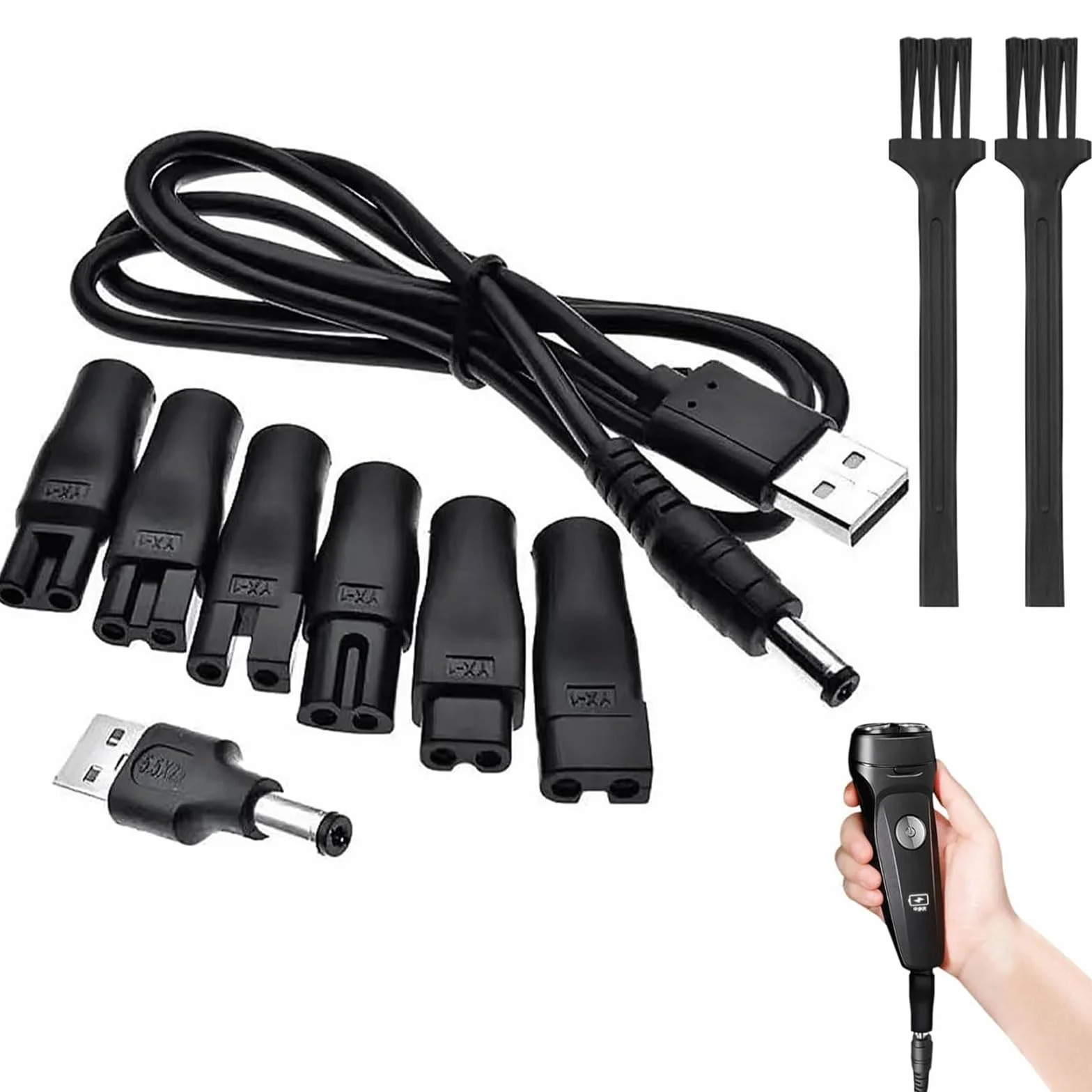 Caricabatterie USB Cavo Universale 5V per Rasoio