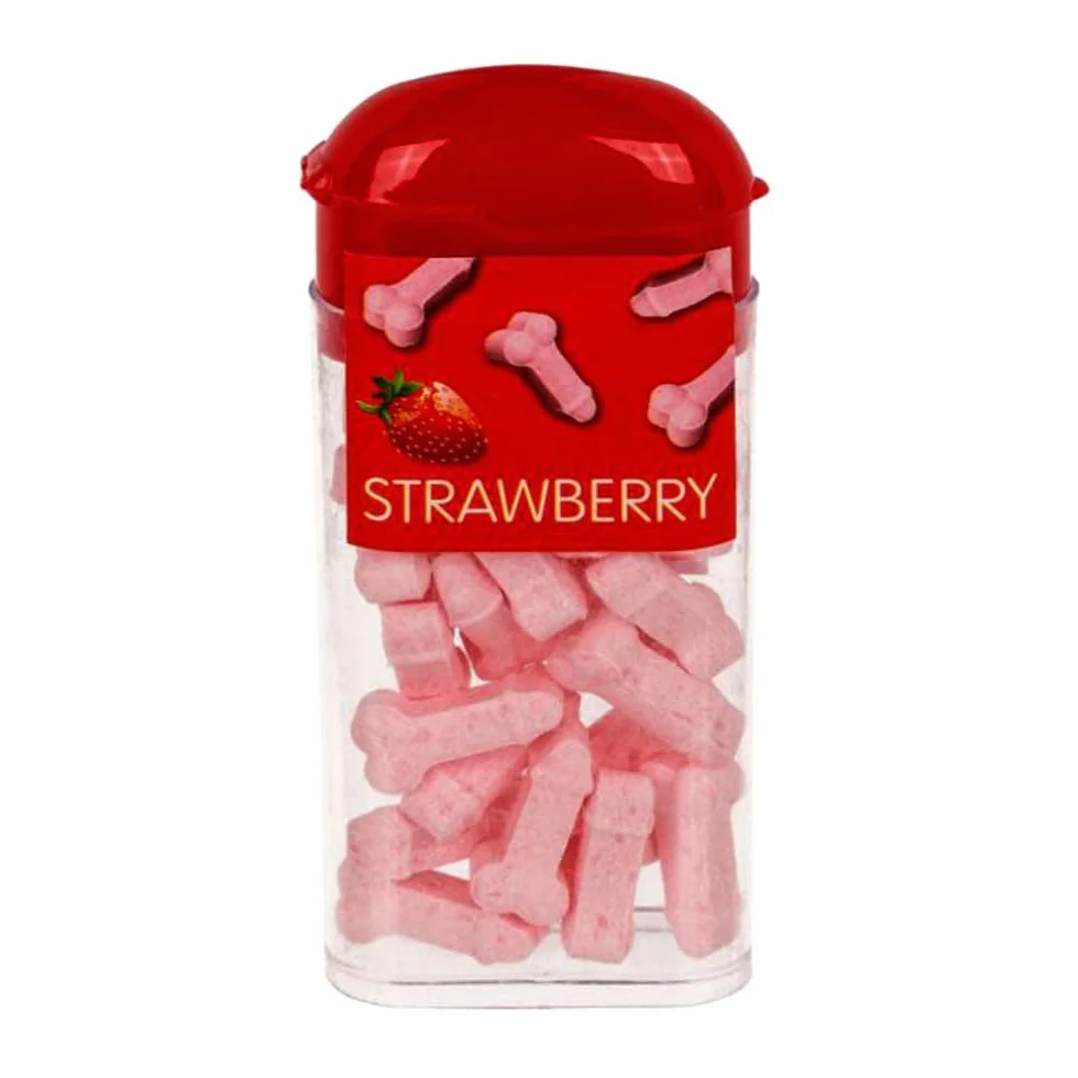 Caramelline caramelle colorate a forma di pisello gusto fragola e ciliegia 18g x 2