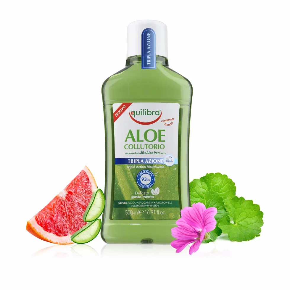 equilibra Igiene Dentale Aloe Collutorio Multiattivo 500 ml