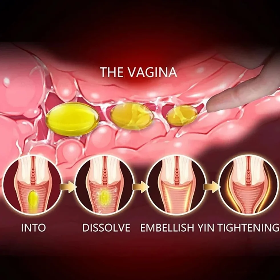 20 Capsules Vaginal Tightening Vagina Shrinking Feminine Hygiene Repair Stick Firming Vagina