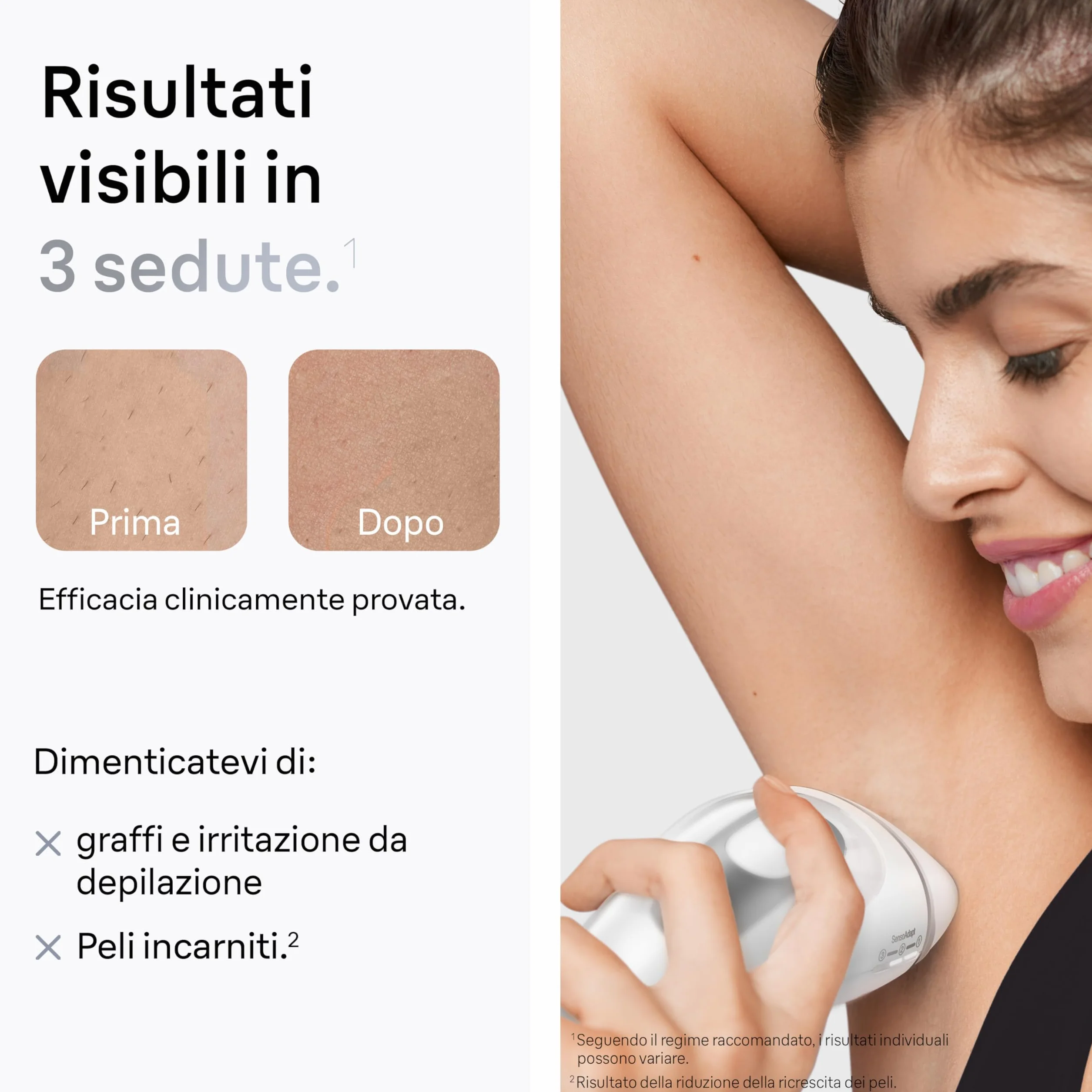 Braun Silk·expert Pro 3 Epilatore Luce Pulsata, Depilatore Corpo Donna, Alternativa All’Epilazione Laser Peli Donna, Epilazione a Casa, Con Custodia, Rasoio Venus, 3 Testine, Idea Regalo, PL3222