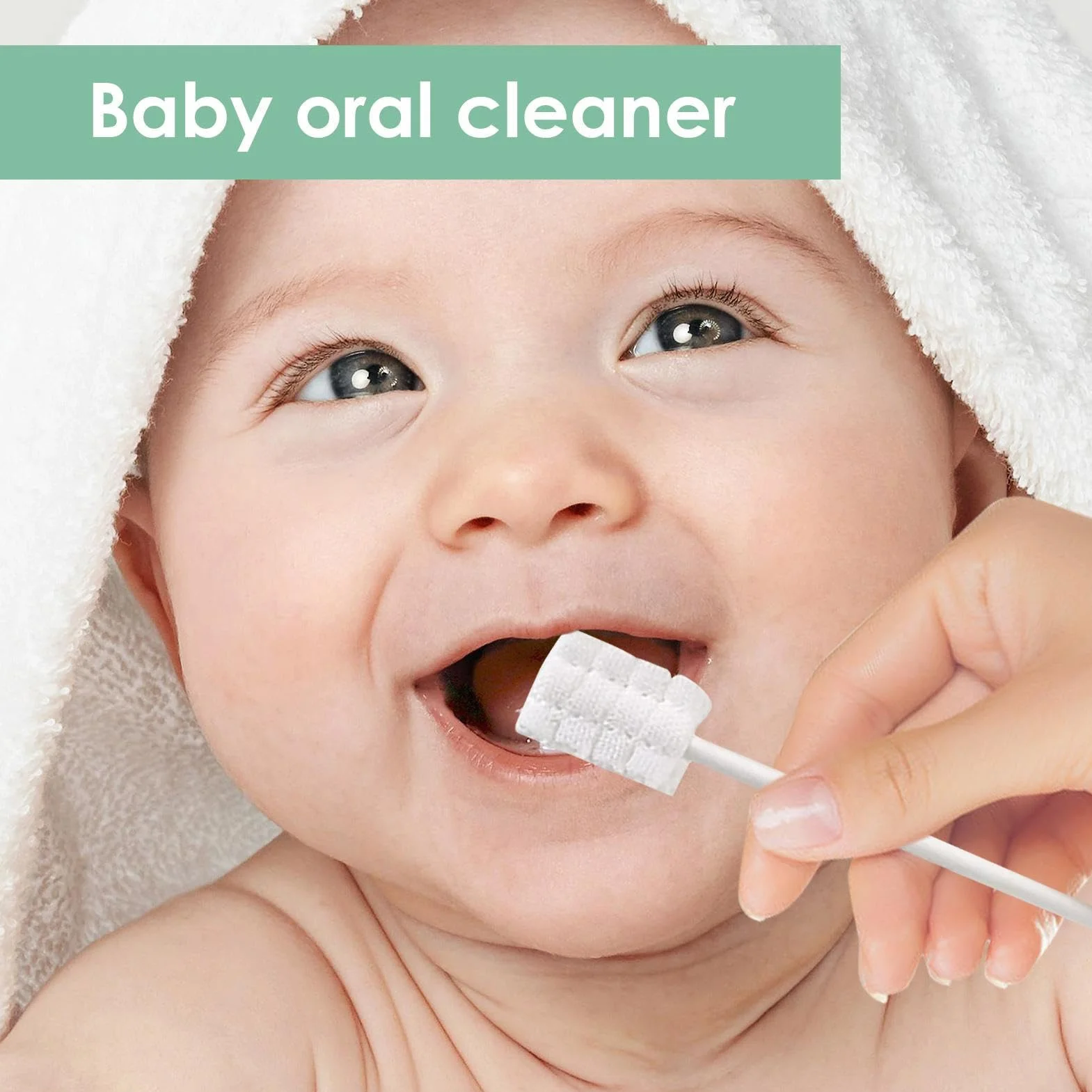 Pulitore per bocca neonato - Spazzolino in garza neonato | 30 pezzi detergente orale per bambini, spazzolino per pulire la lingua, spazzolinos a setole morbide per denti da latte per